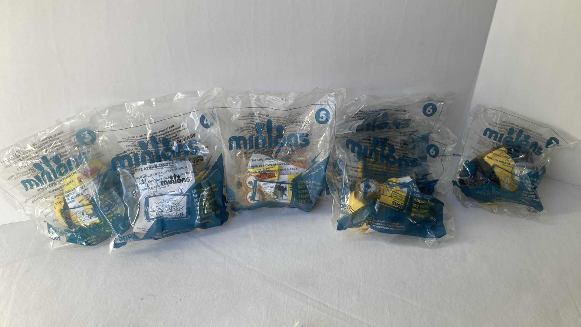 Photo 1 of NEW MINONS MCDONALD’S  HAPPY MEAL TOYS 2015 (11)