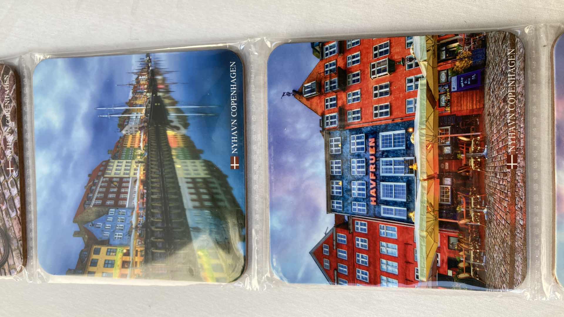 Photo 3 of NEW MEMORIES OF DENMARK 6PC COASTER SET