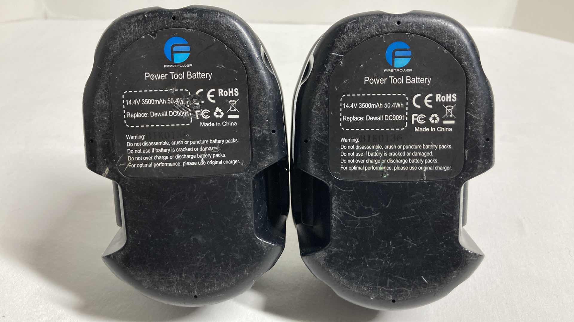 Photo 5 of DEWALT CORDLESS DRILL W 2 RECHARGEABLE BATTERIES & CASE