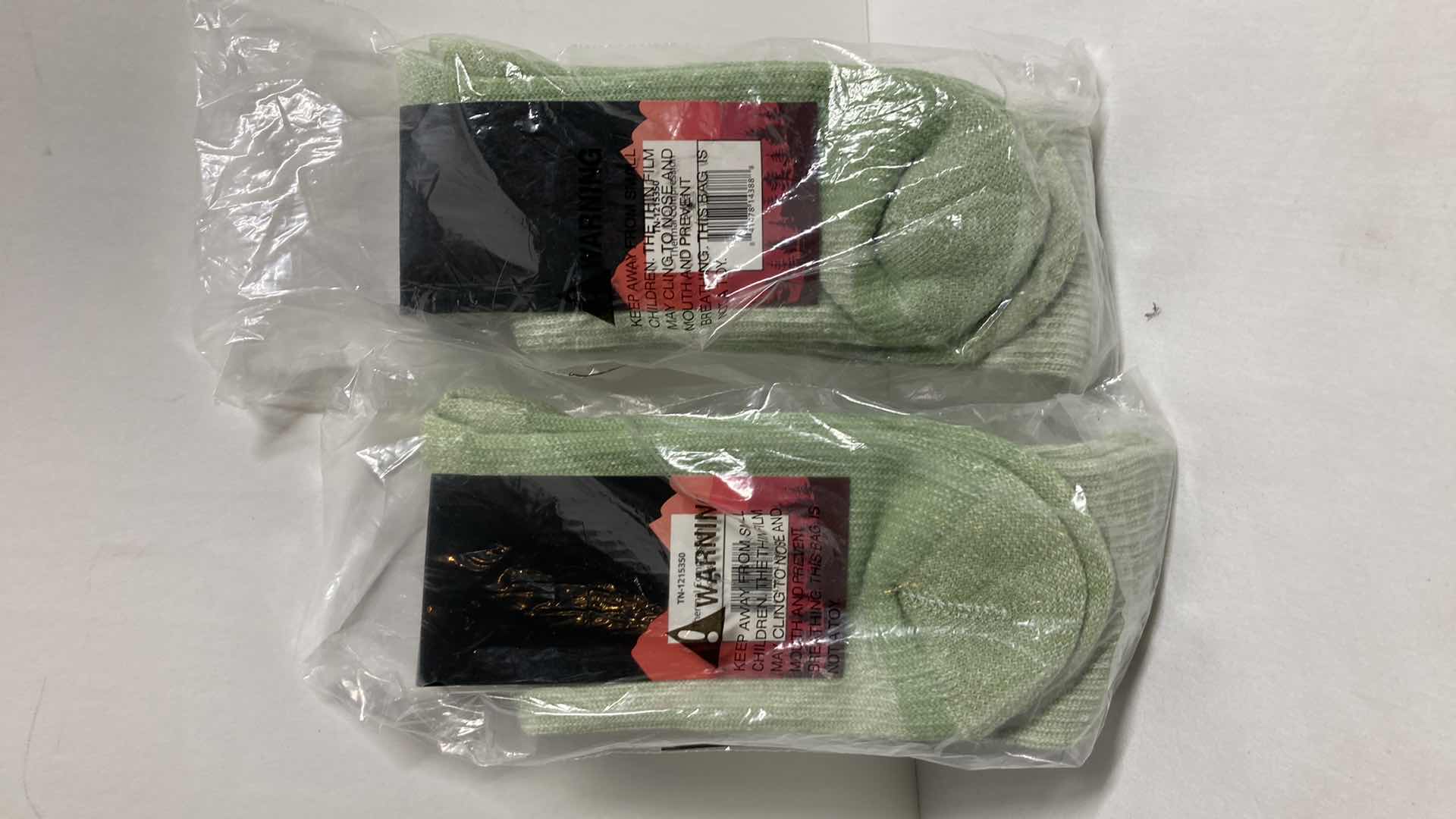 Photo 2 of NEW LISH SAGE WOOL THERMAL HIKING COMPRESSION SOCKS SIZE M/L (2)