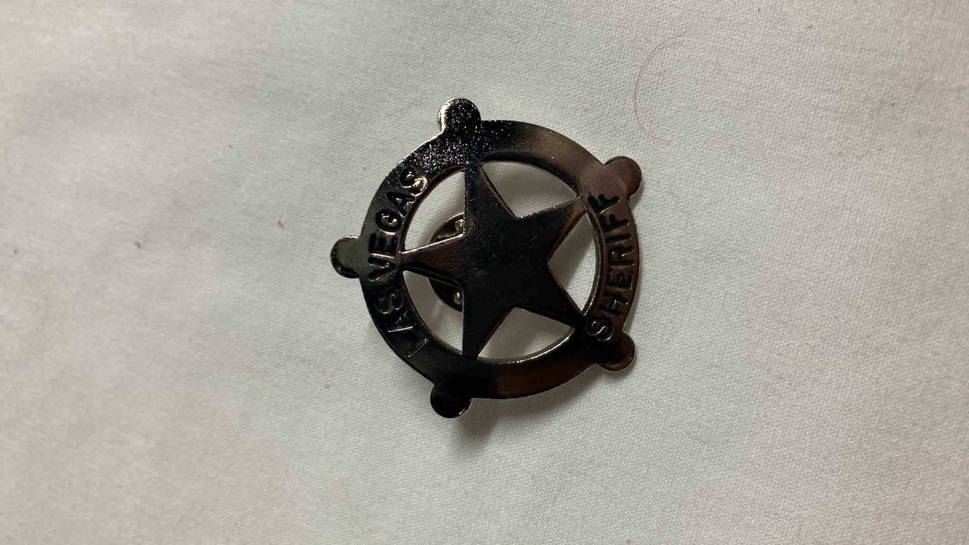 Photo 1 of NEW LAS VEGAS SHERIFF 1.5” PINS (40)