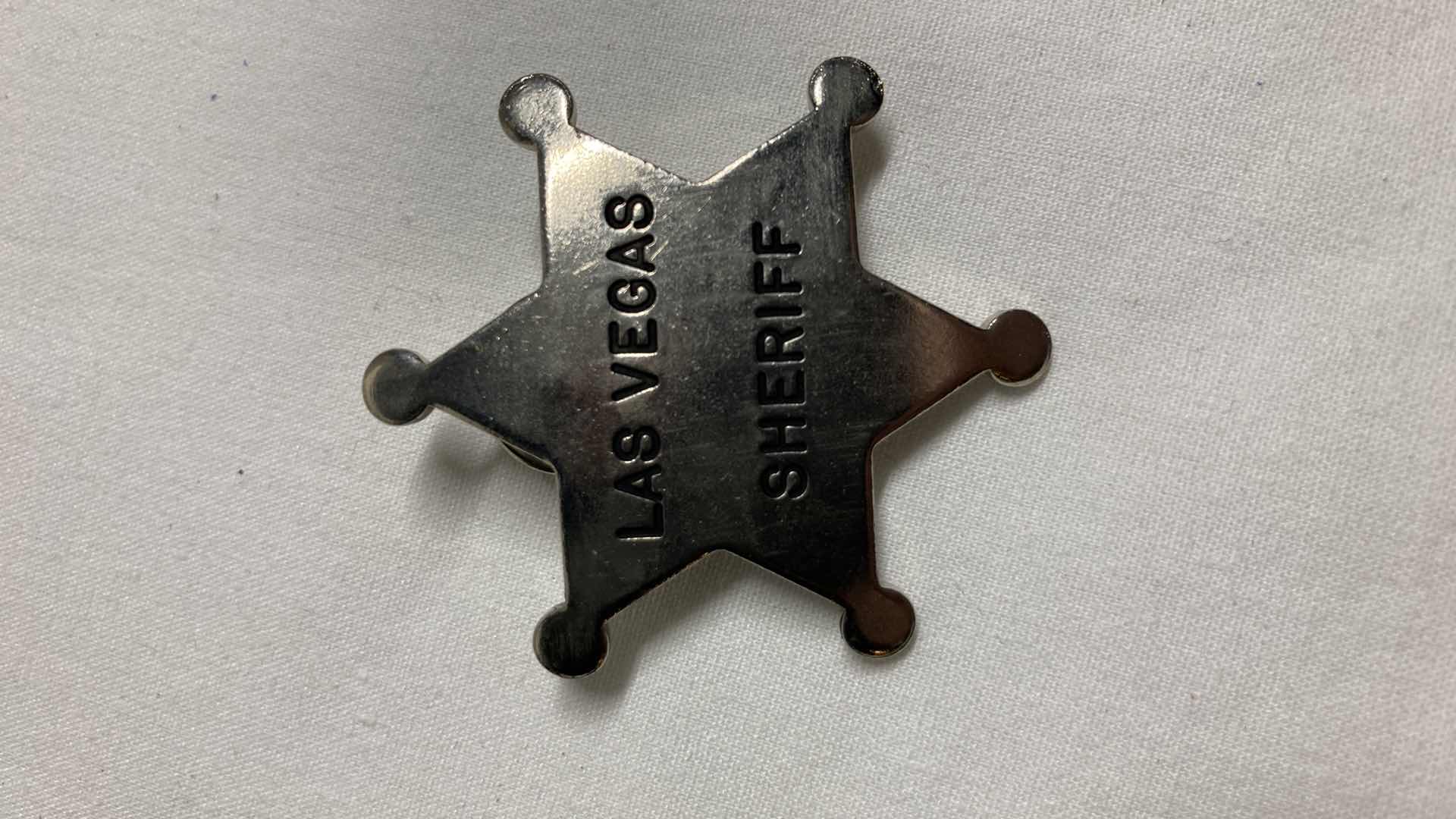 Photo 1 of NEW LAS VEGAS SHERIFF 1.5” PINS (40)