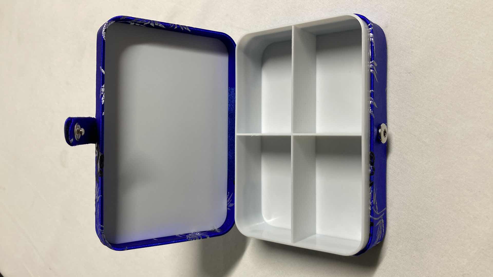 Photo 2 of NEW PANDA BAMBOO THEMED JEWELRY BOXES (6 COLORS) 4.75” X 3.25” H1.5”