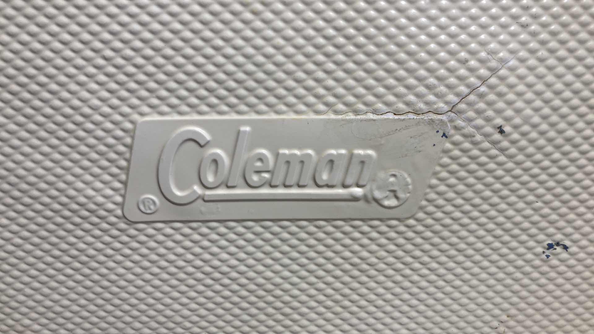 Photo 1 of COLEMAN CUSTOM PAINTED ICE CHEST 28” X 16.5” H16”