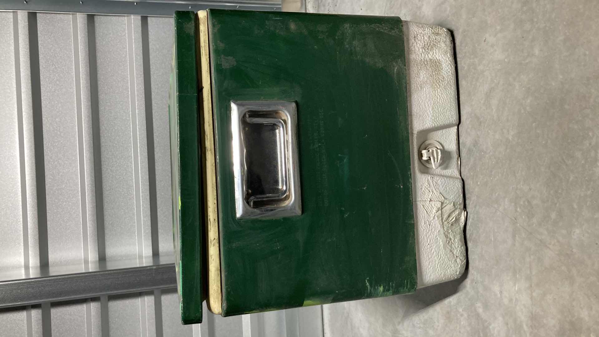 Photo 1 of COLEMAN CUSTOM PAINTED ICE CHEST 28” X 16.5” H16”