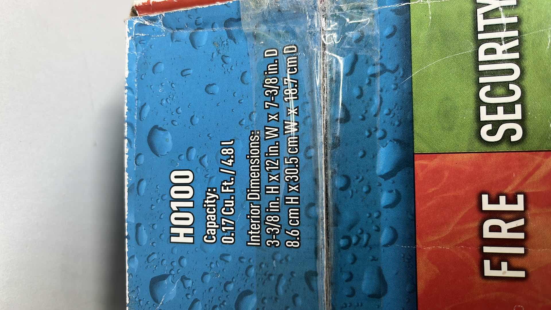 Photo 1 of NEW SENTRY SAFE WATERPROOF FIRE CHEST 0.17 CU FT MODEL H0100