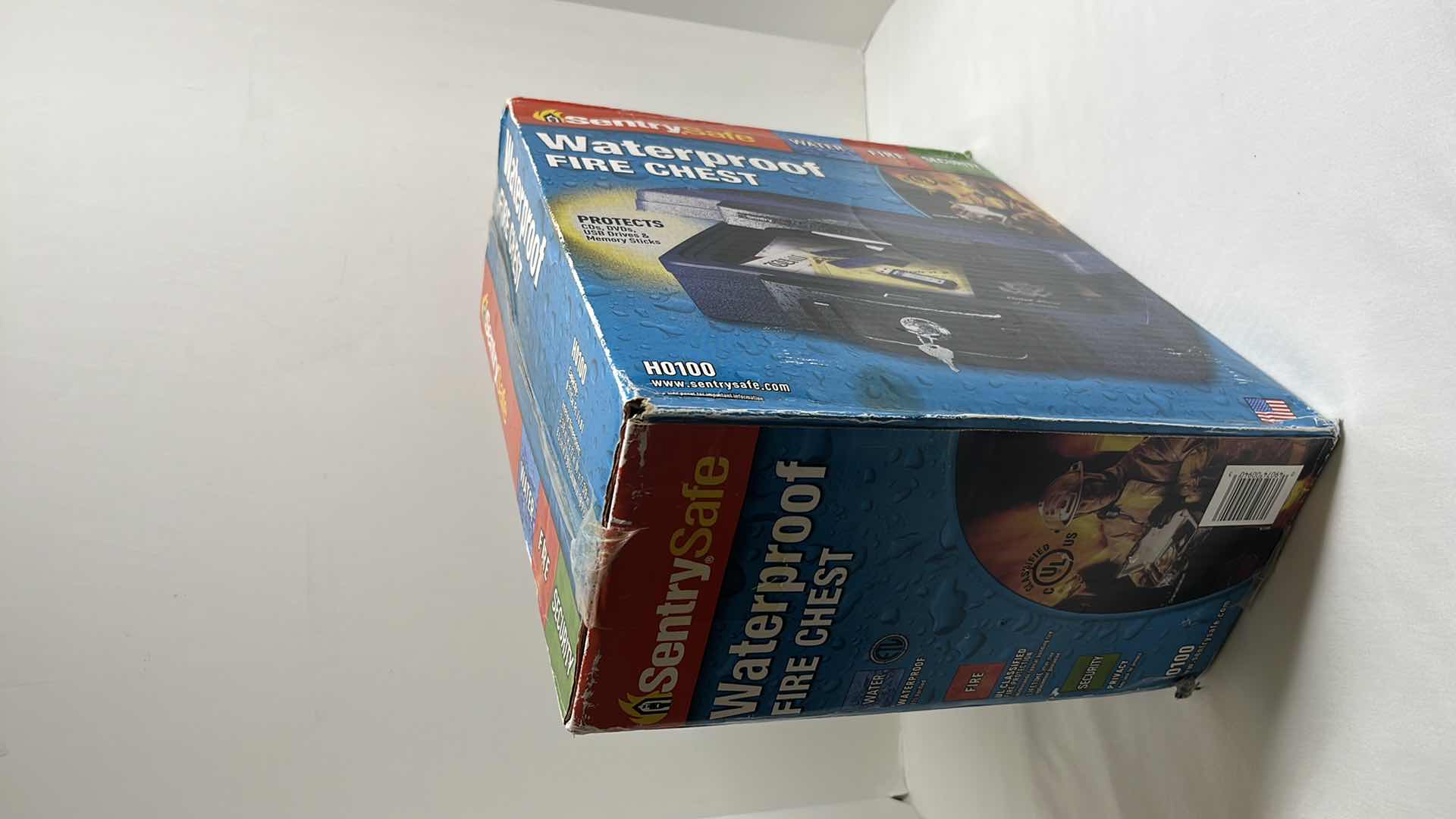 Photo 1 of NEW SENTRY SAFE WATERPROOF FIRE CHEST 0.17 CU FT MODEL H0100