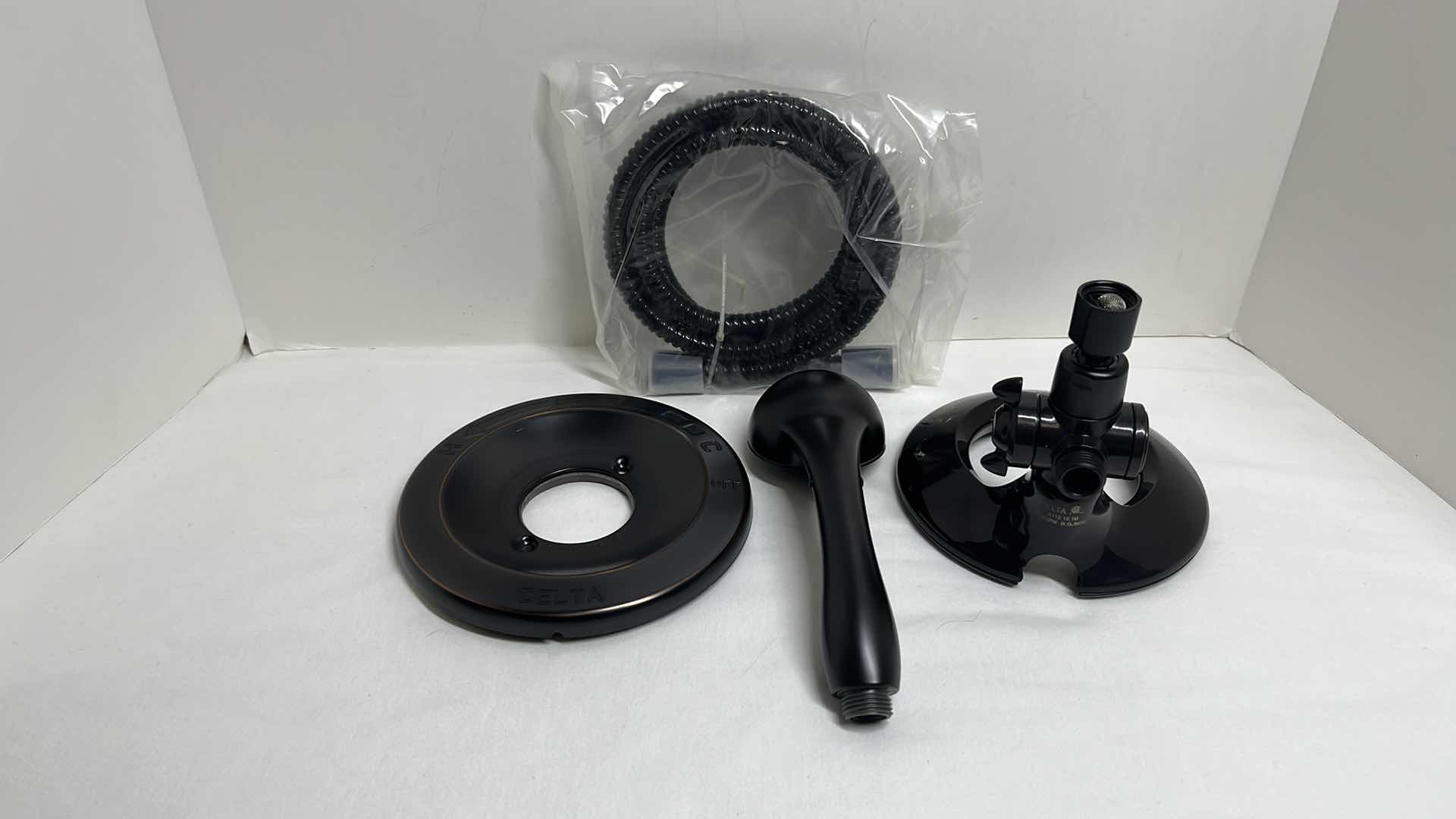 Photo 1 of DELTA IN2ITION 2-IN-1 SHOWER SET RUBBED BRONZE MODEL 58065-RB