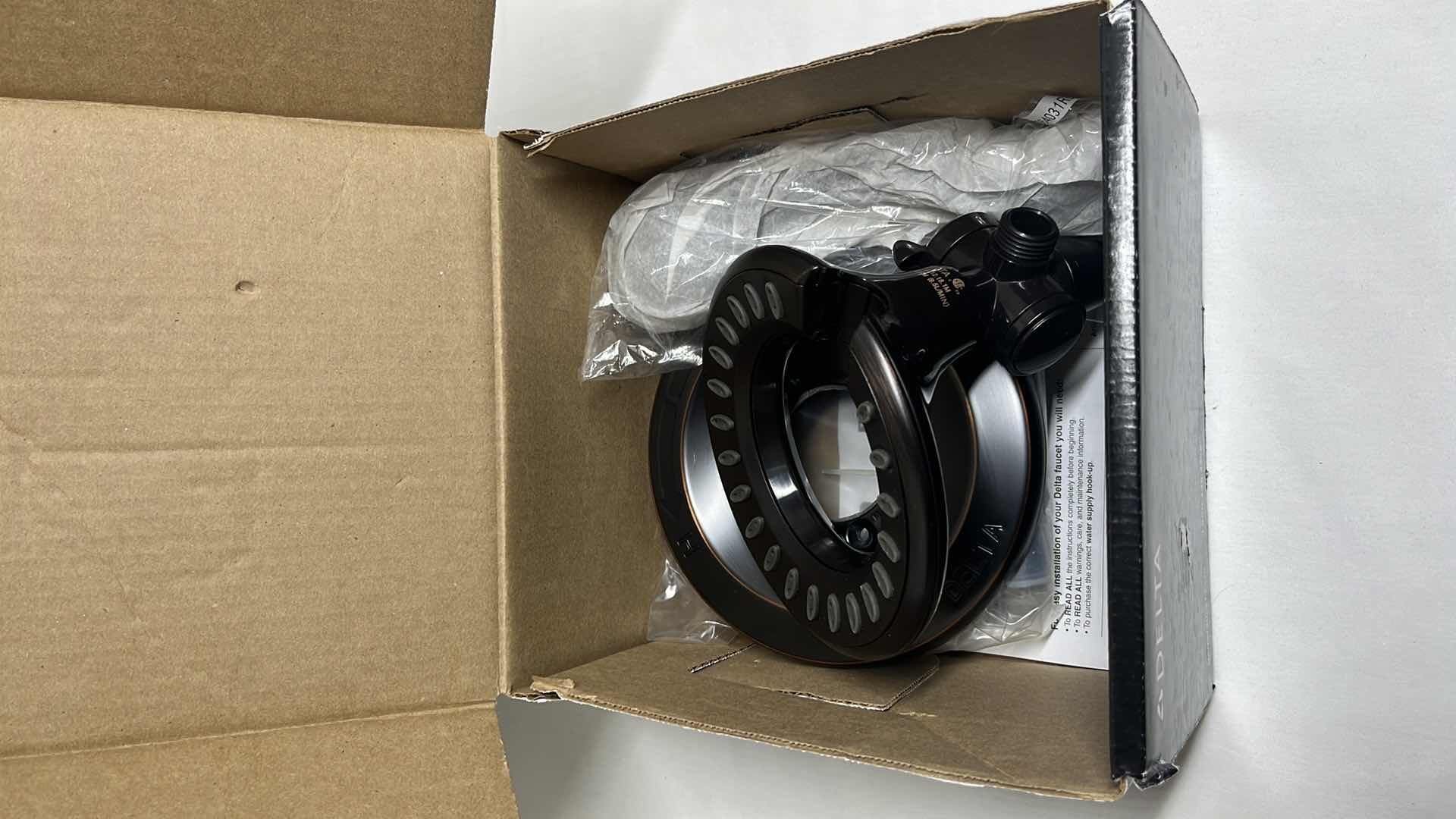 Photo 3 of DELTA IN2ITION 2-IN-1 SHOWER SET RUBBED BRONZE MODEL 58065-RB