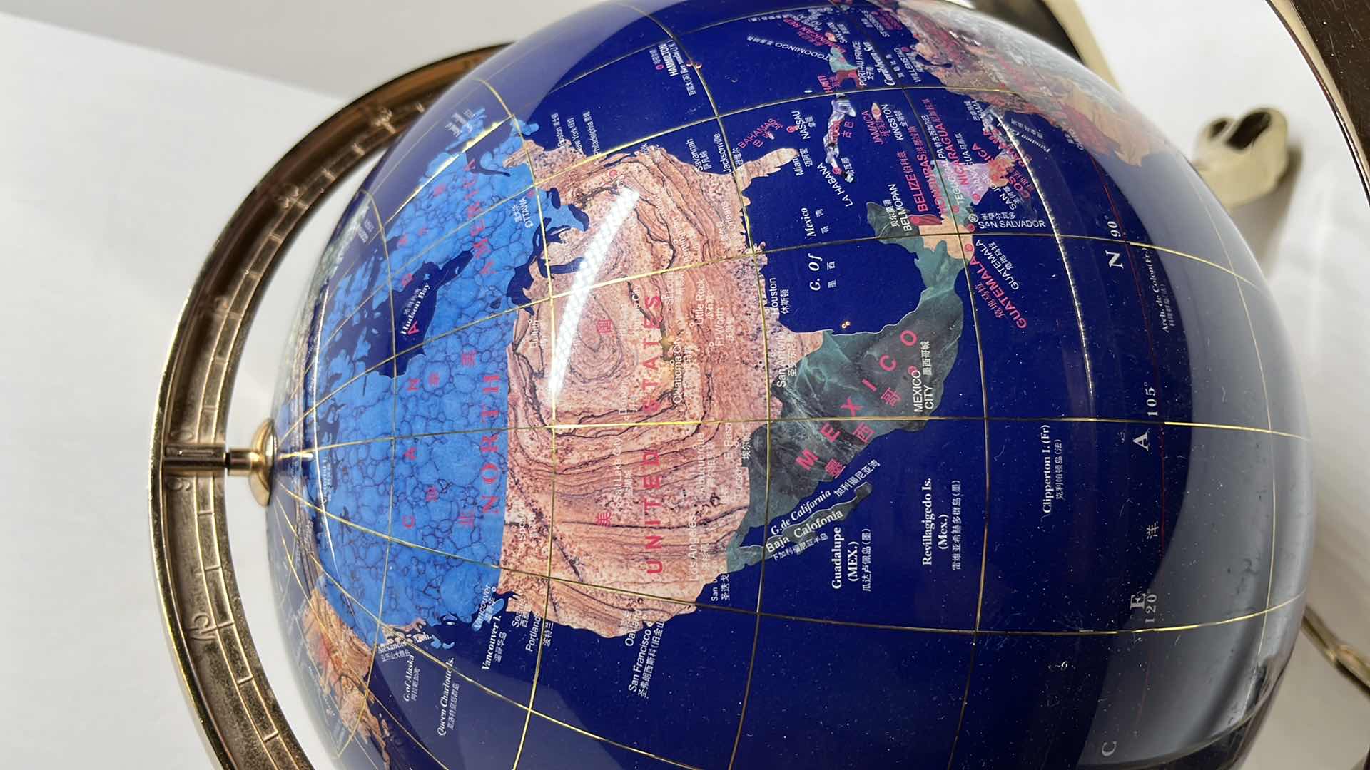 Photo 1 of TABLE TOP WORLD GLOBE 19”H