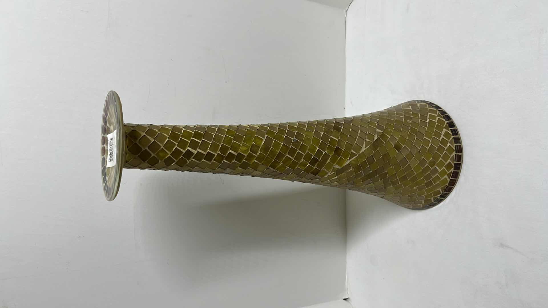 Photo 1 of MOSAIC GLASS VASE H20”