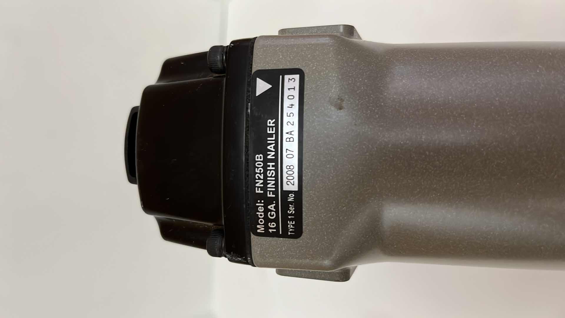 Photo 1 of PORTER CABLE 16 GAUGE FINISH NAILER MODEL FN250B