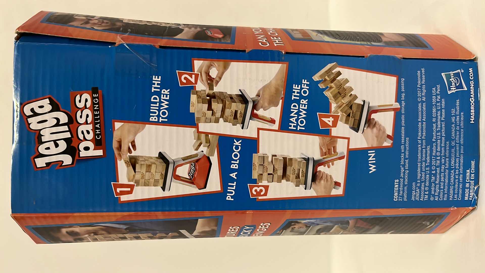 Photo 3 of NEW HASBRO GAMING JENGA PASS CHALLENGE MODEL E0585