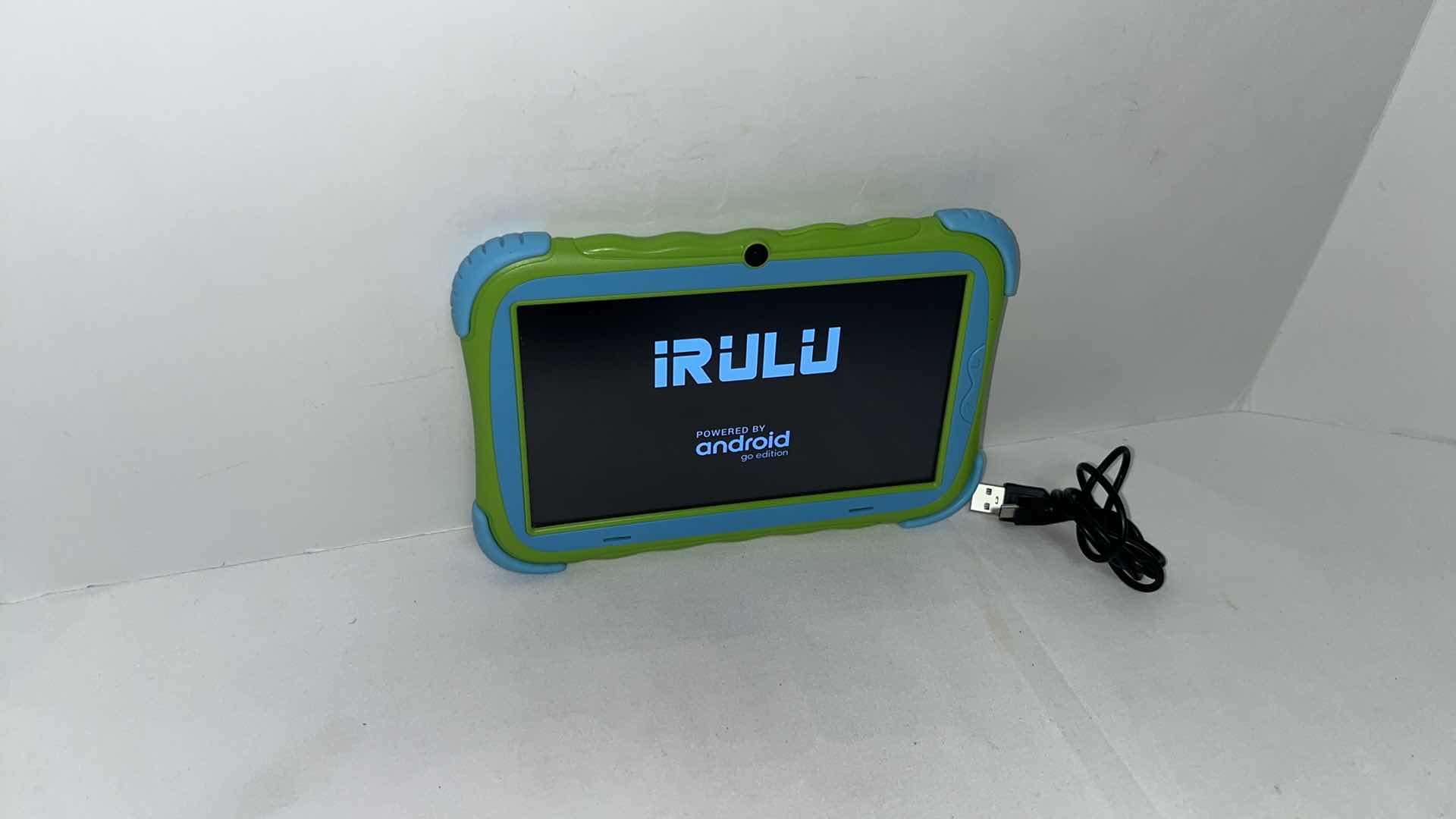 Photo 1 of iRULU 7” KIDS ANDROID TABLET W MICRO USB CORD MODEL Y57
