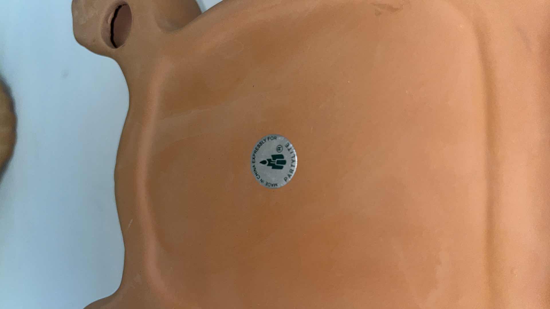 Photo 1 of PARTYLITE TERRACOTTA LARGE TORTOISE TEA LIGHT CANDLE HOLDER  6.5” X 9” H5.25”