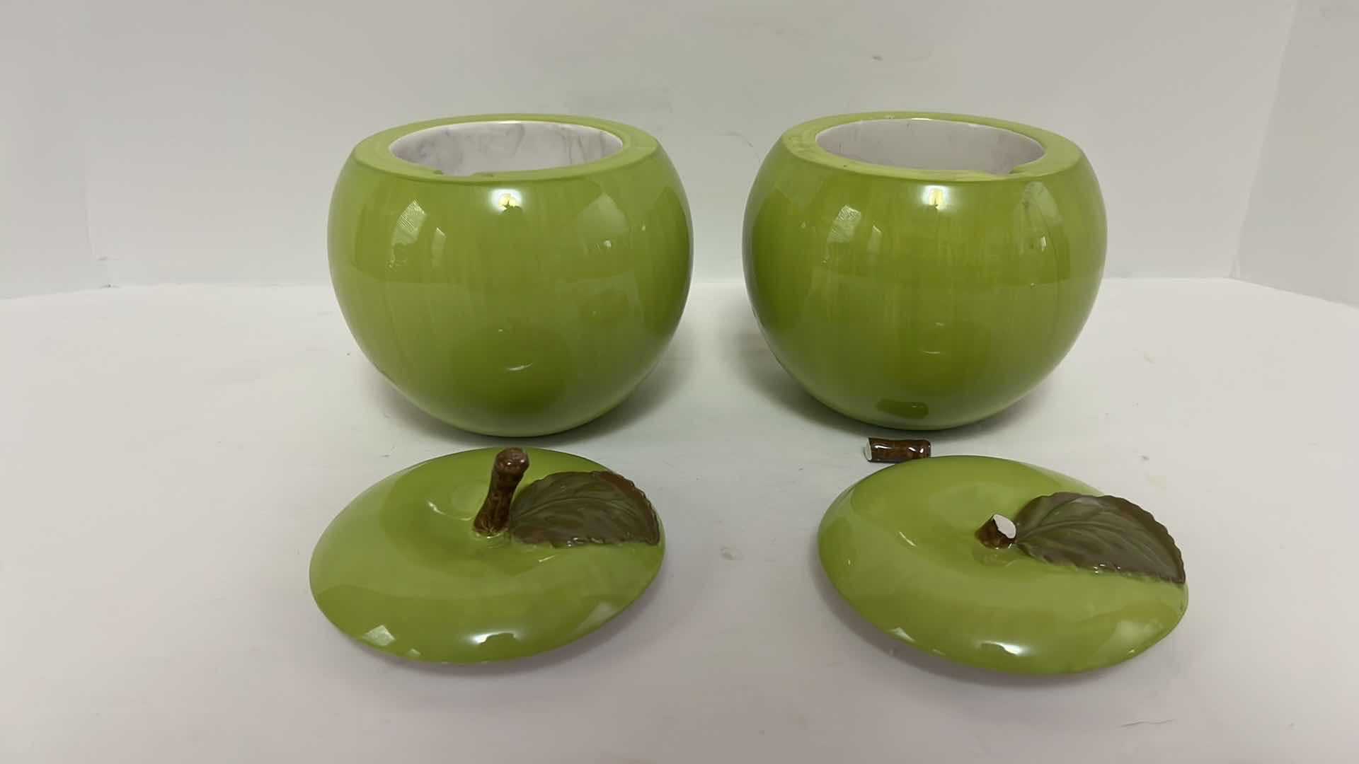 Photo 1 of APPLE CANDLE HOLDERS (2)