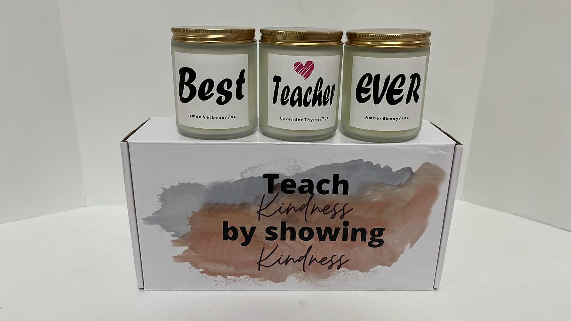 Photo 1 of NEW TEACHER APPRECIATION SCENTED CANDLE SET