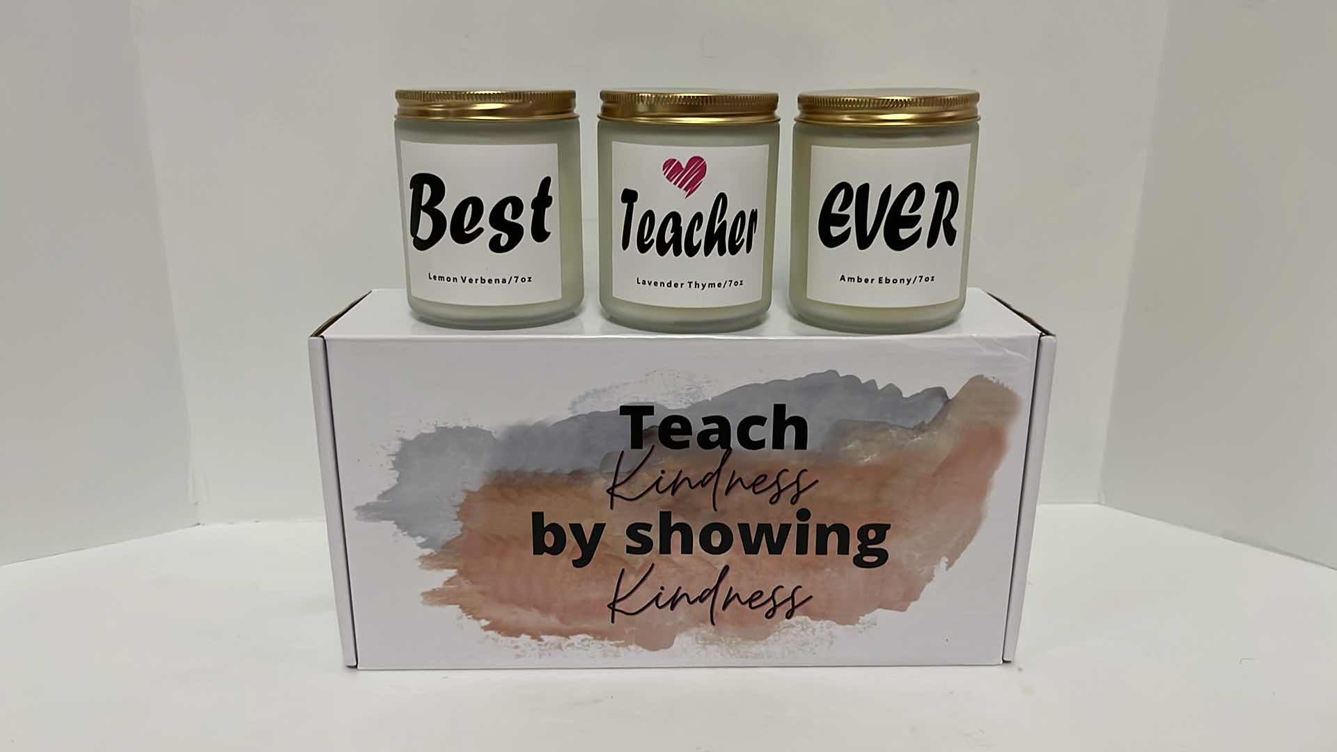 Photo 1 of NEW TEACHER APPRECIATION SCENTED CANDLE SET
