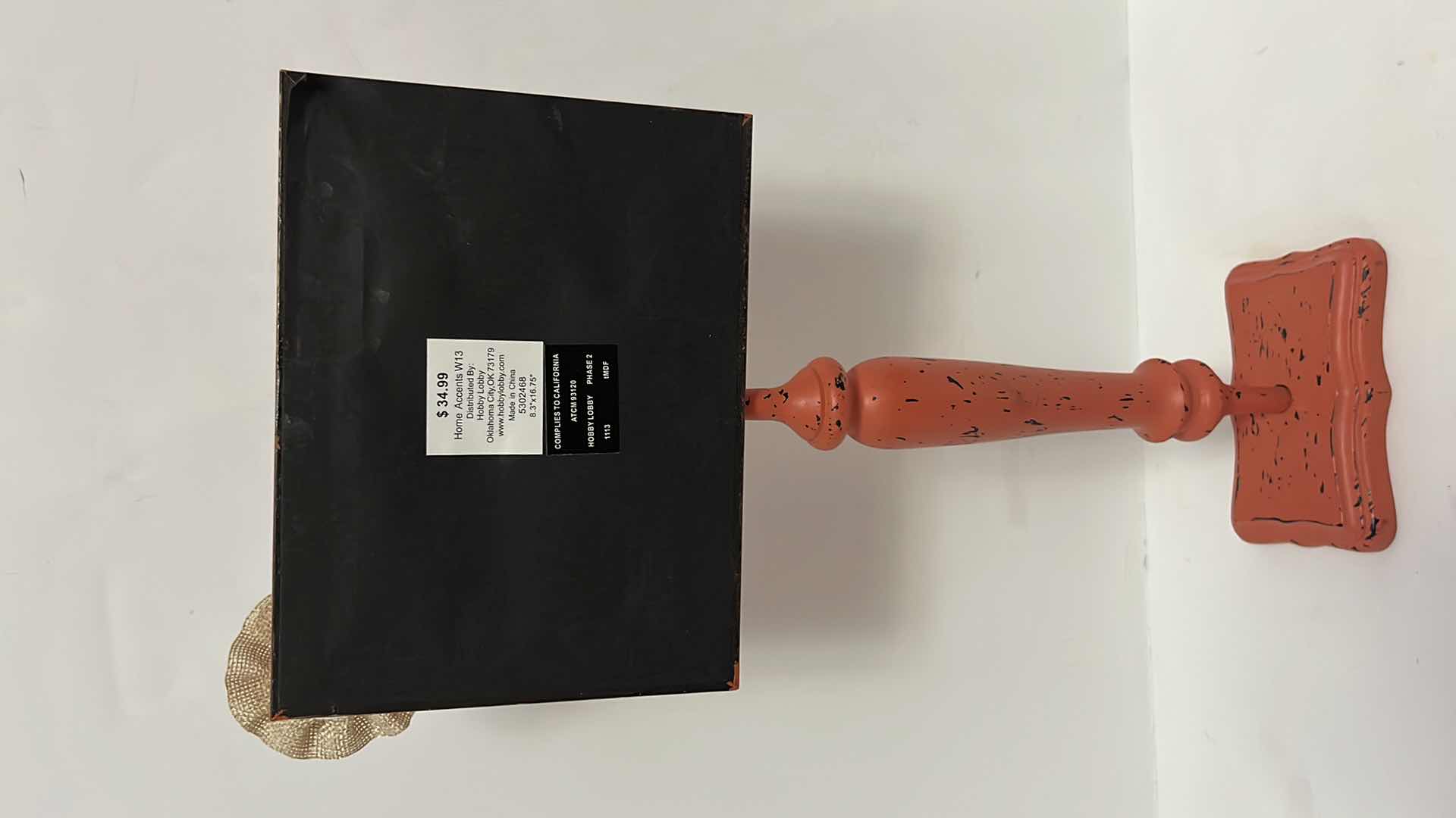 Photo 1 of TEALIGHT WAX WARMERS (2) & DECORATIVE MIRROR 16.75”