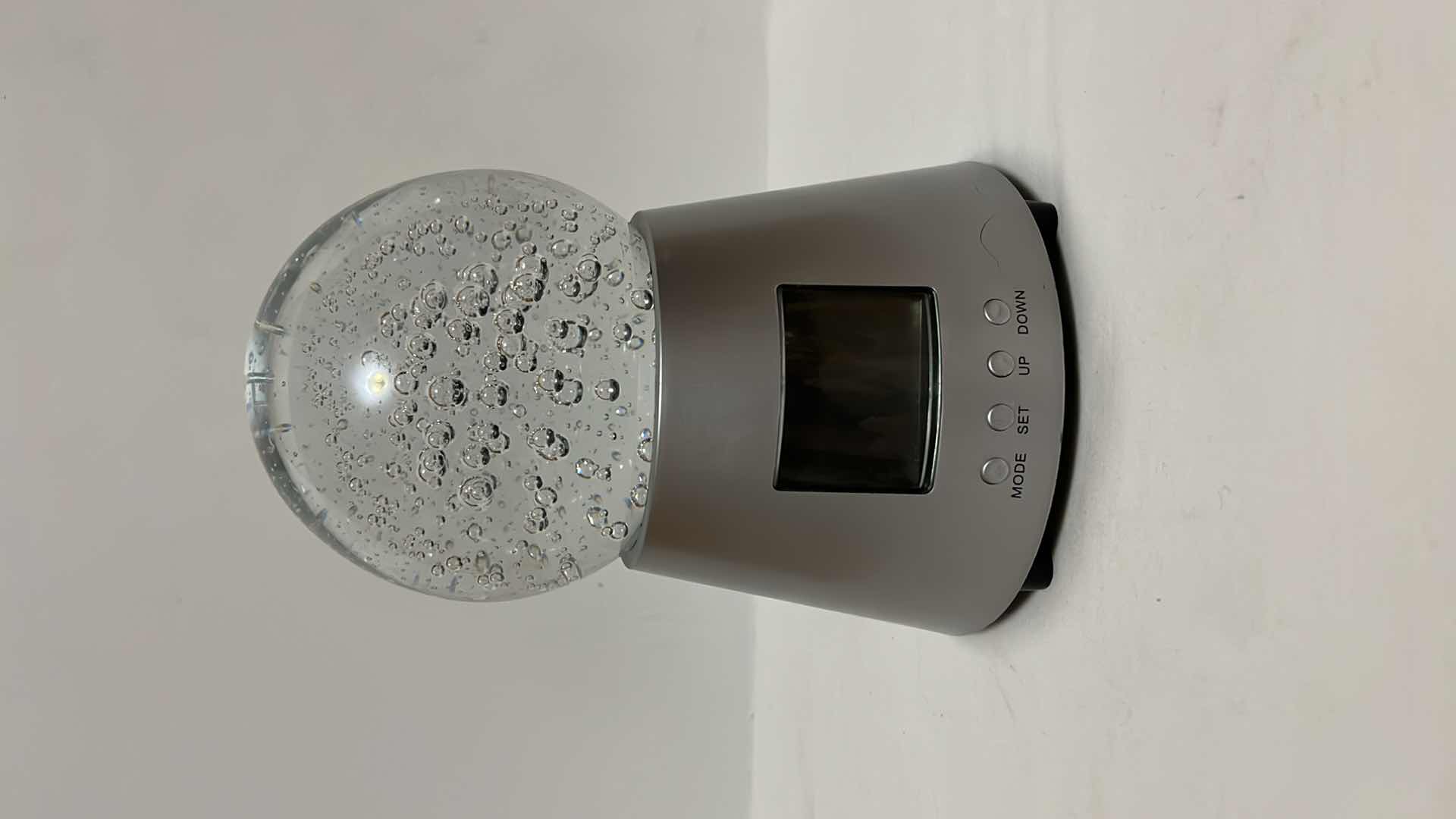 Photo 1 of GLASS BUBBLE CRYSTAL LUMINARY BATTERY OPERATED LIGHT