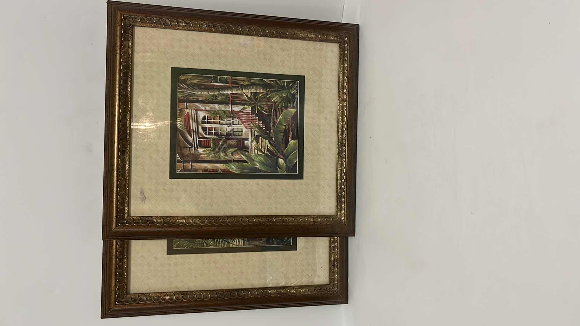 Photo 1 of FRAMED ART KEY WEST RETREAT I &amp; II BY S. BUTLER 15” X 17”