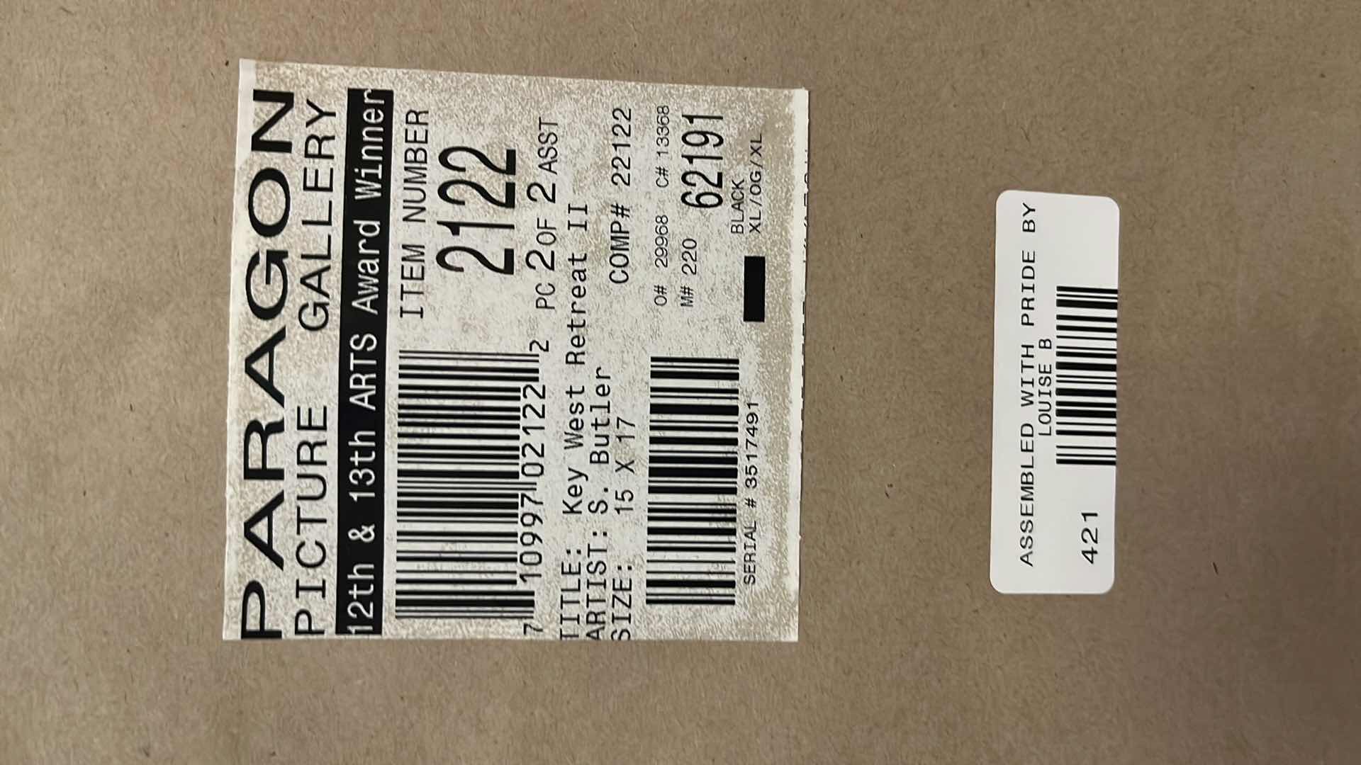 Photo 10 of FRAMED ART KEY WEST RETREAT I &amp; II BY S. BUTLER 15” X 17”