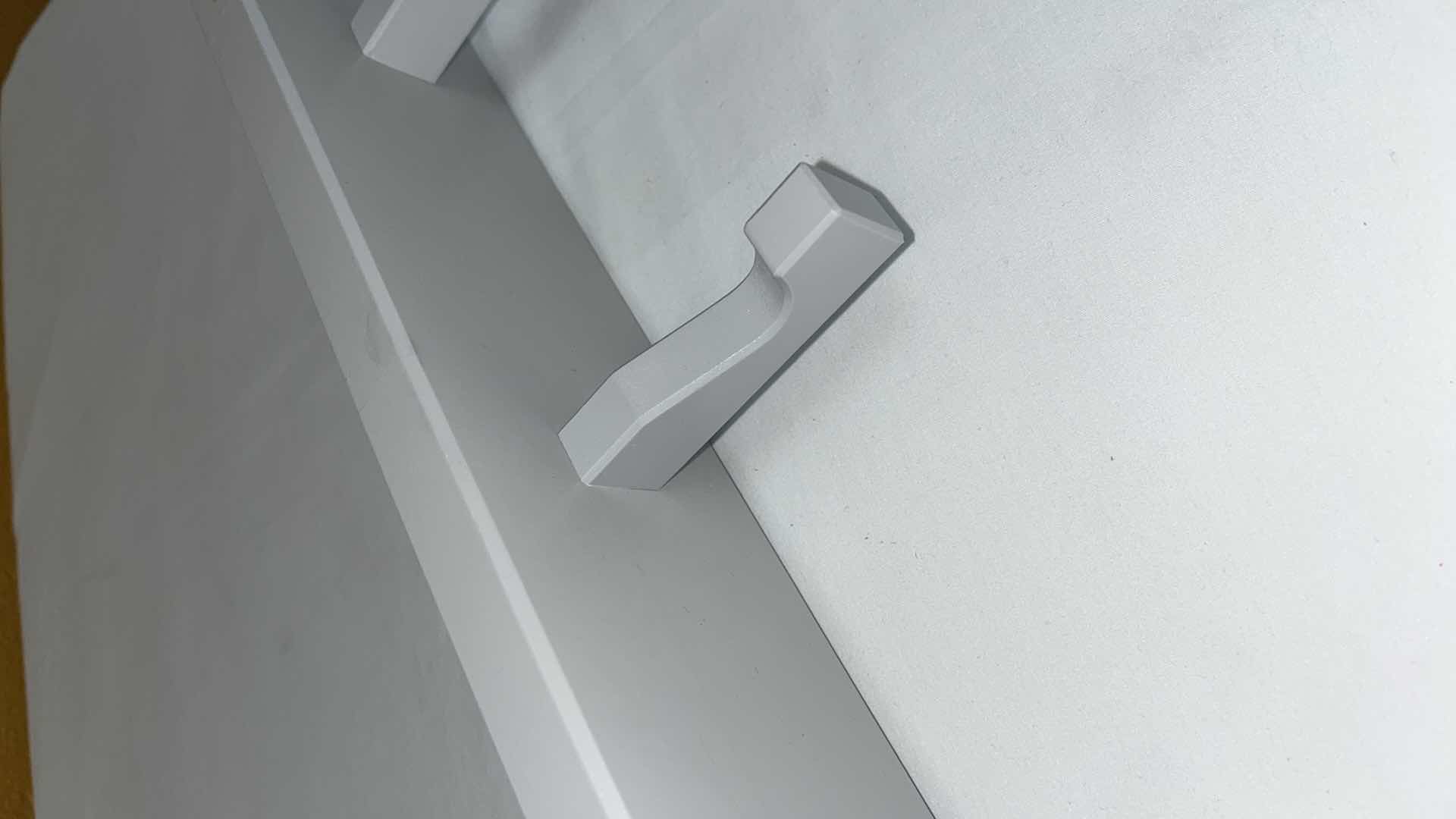 Photo 1 of IKEA KUBBIS WALL MOUNTED COAT RACK W 7 HOOKS 41.25” X 3.5” MODEL 18995