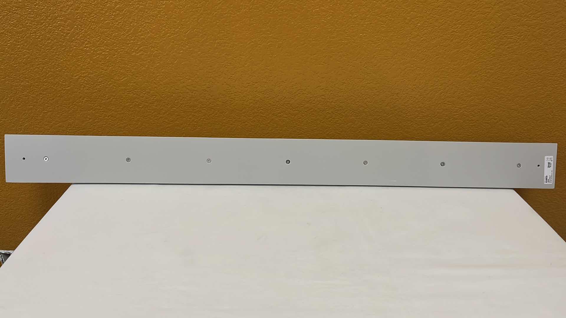 Photo 1 of IKEA KUBBIS WALL MOUNTED COAT RACK W 7 HOOKS 41.25” X 3.5” MODEL 18995