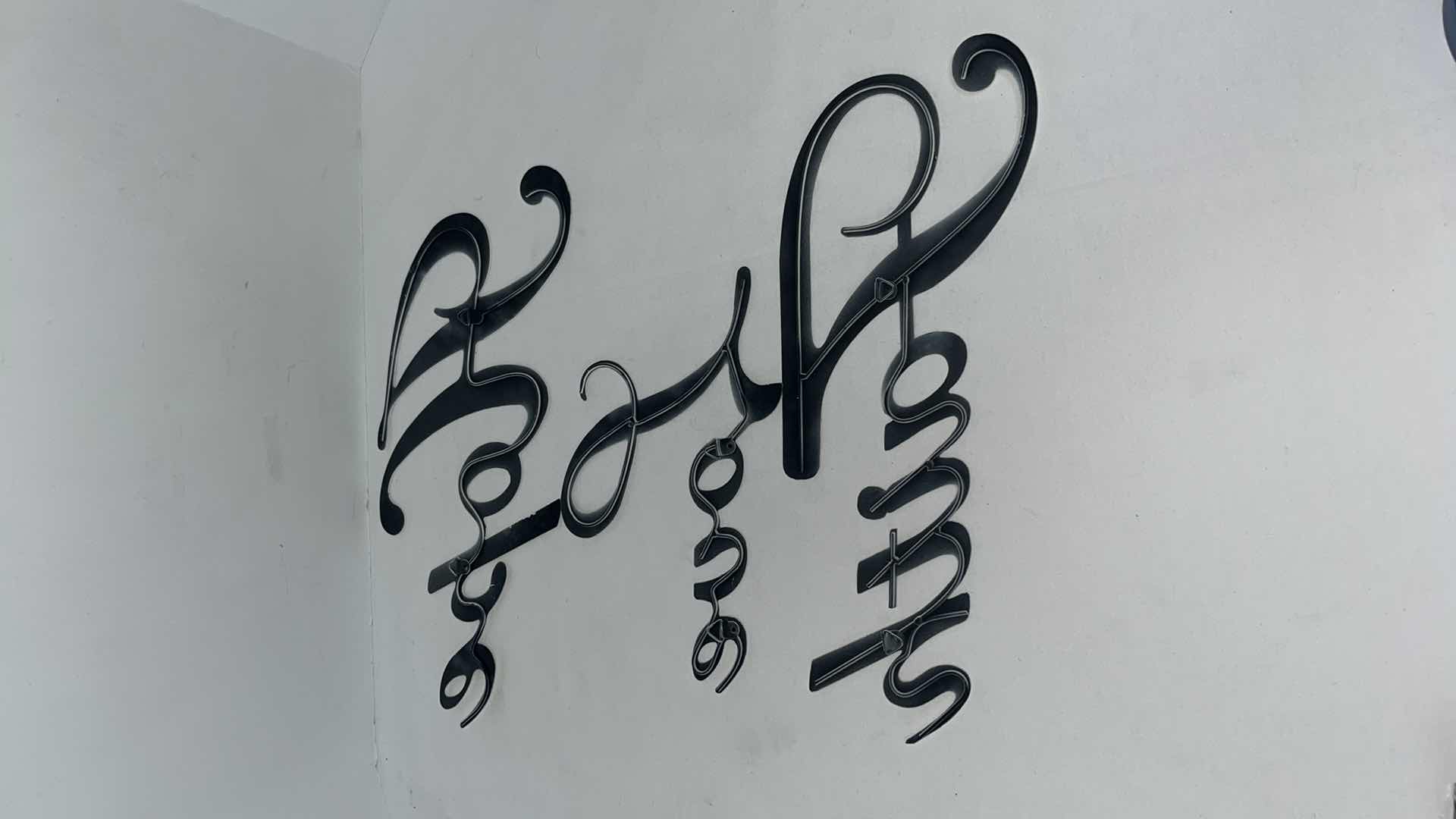 Photo 1 of FAMILY HOPE LOVE FAITH WALL DECOR