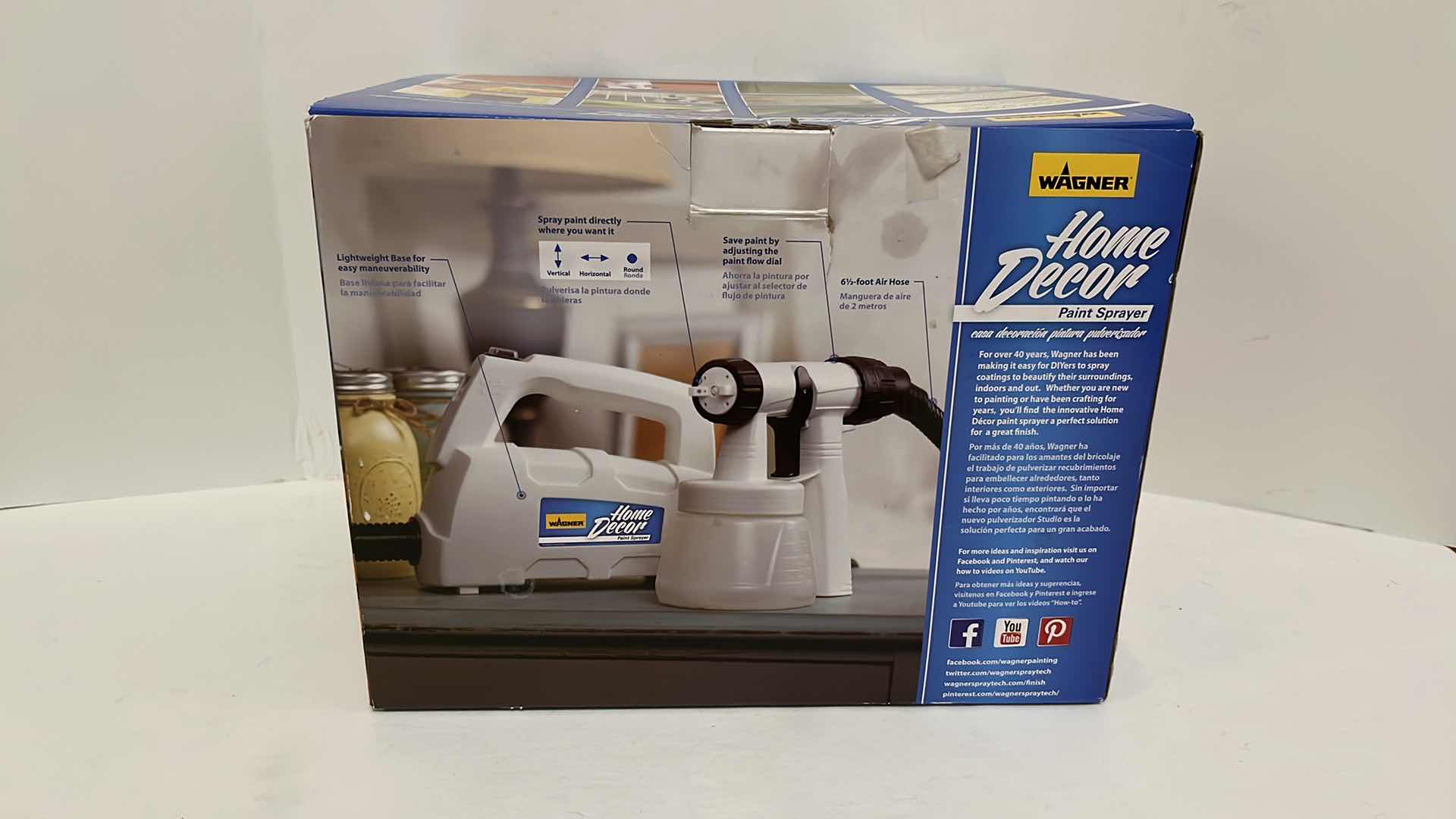 Photo 1 of NEW WAGNER HOME DECOR PAINT SPRAYER MODEL 2358797