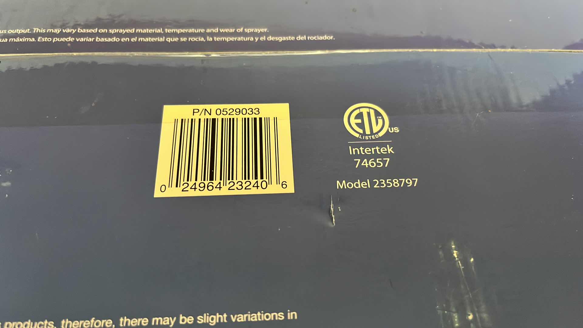 Photo 1 of NEW WAGNER HOME DECOR PAINT SPRAYER MODEL 2358797