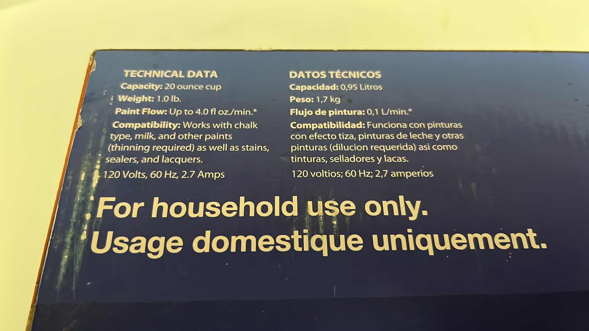 Photo 1 of NEW WAGNER HOME DECOR PAINT SPRAYER MODEL 2358797