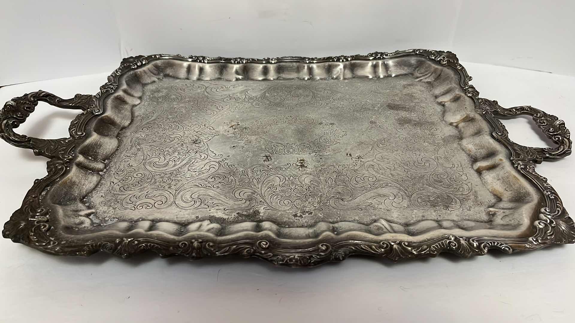 Photo 1 of VINTAGE SILVER PLATED KETTLES, TRAY & MINI WINE GOBLETS