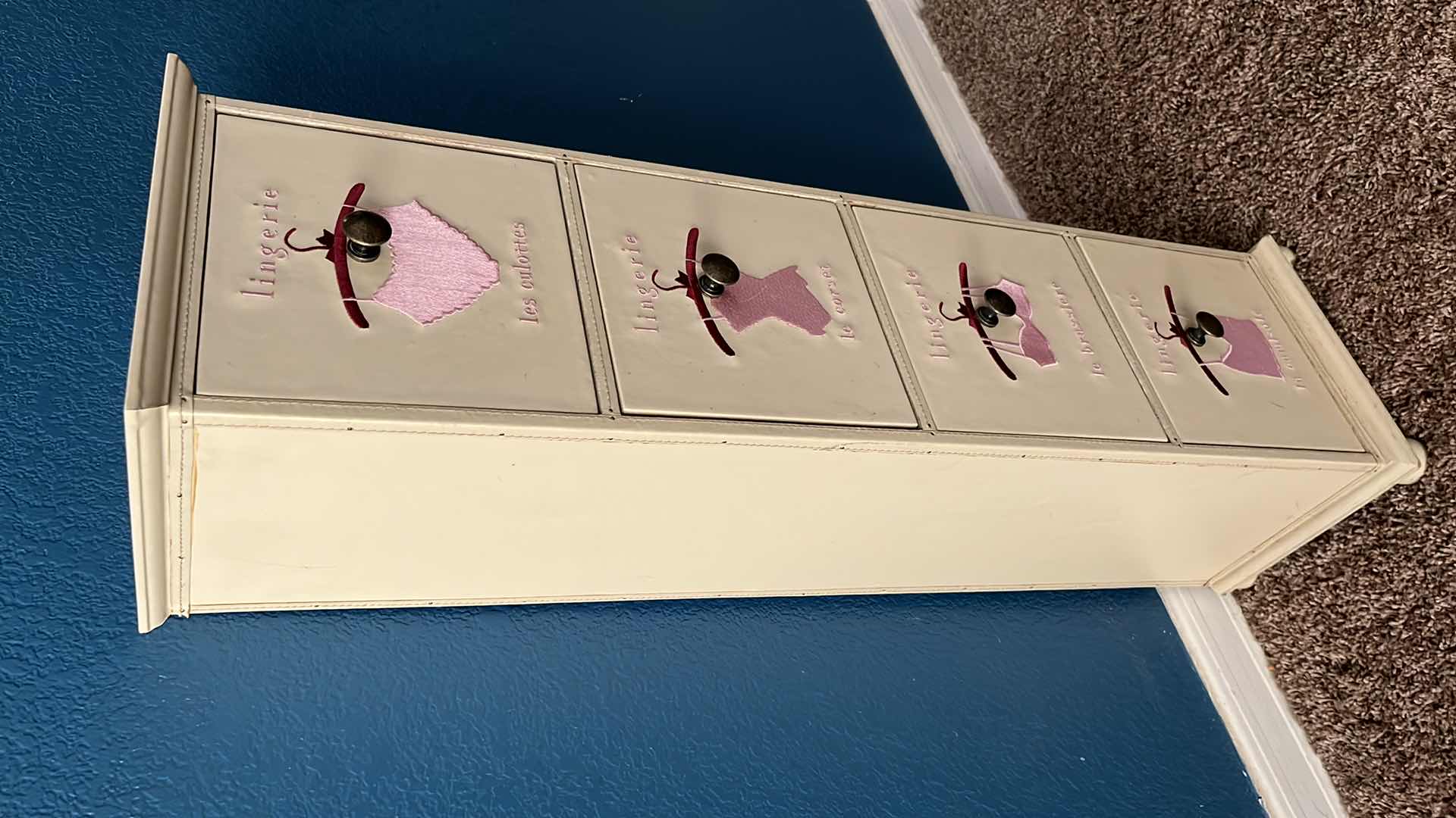 Photo 1 of LINGERIE 4-DRAWER CHEST 8.75” X 10” H36”