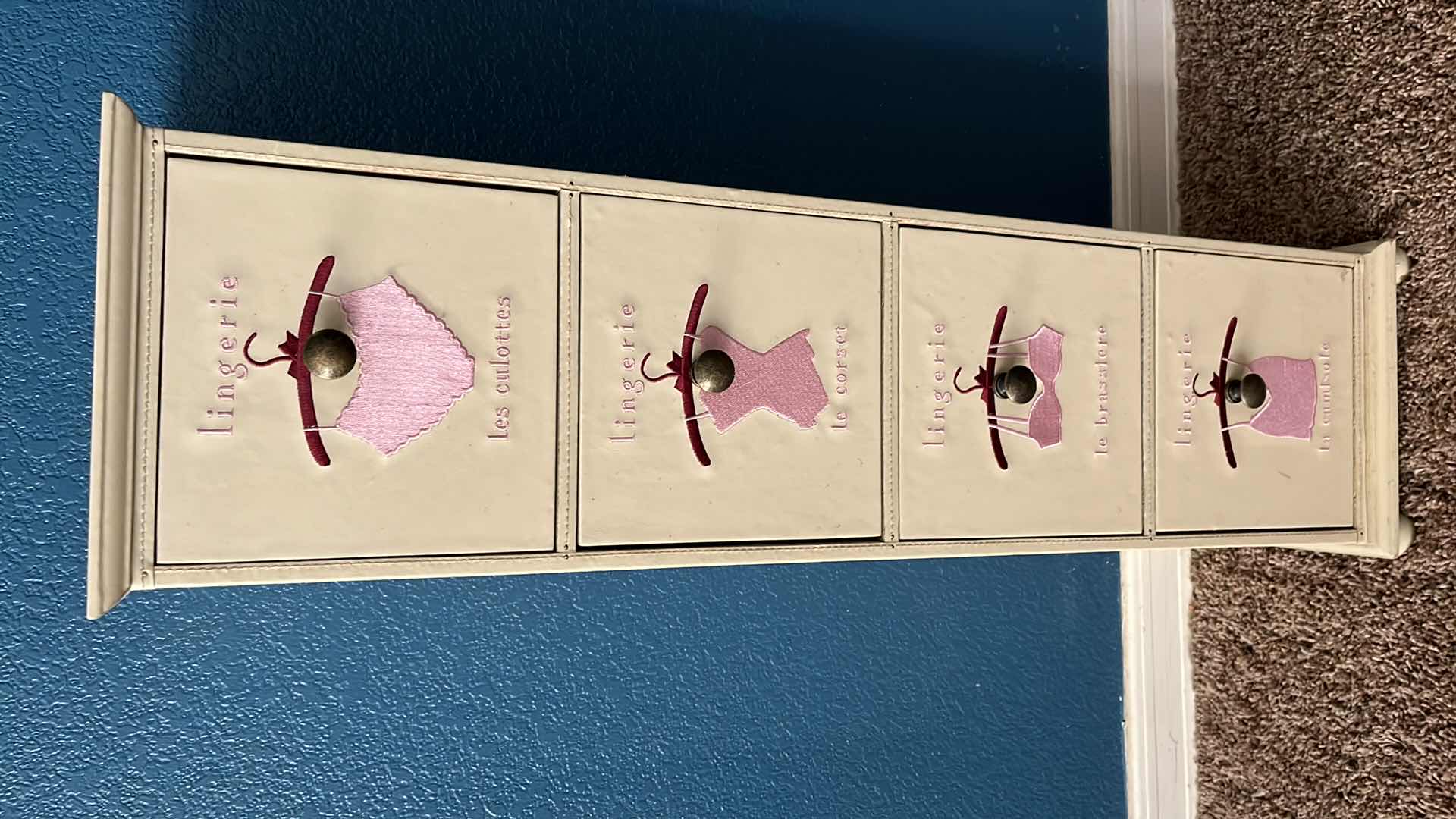 Photo 1 of LINGERIE 4-DRAWER CHEST 8.75” X 10” H36”