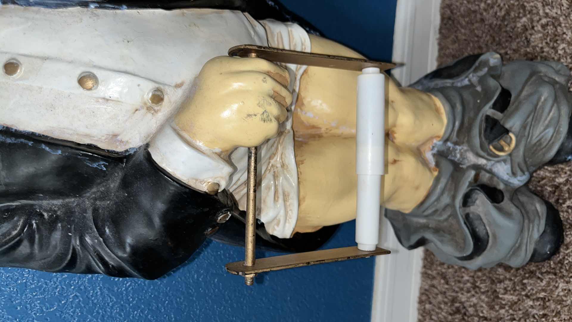 Photo 5 of NOVELTY TOILET PAPER ROLL HOLDER 31”