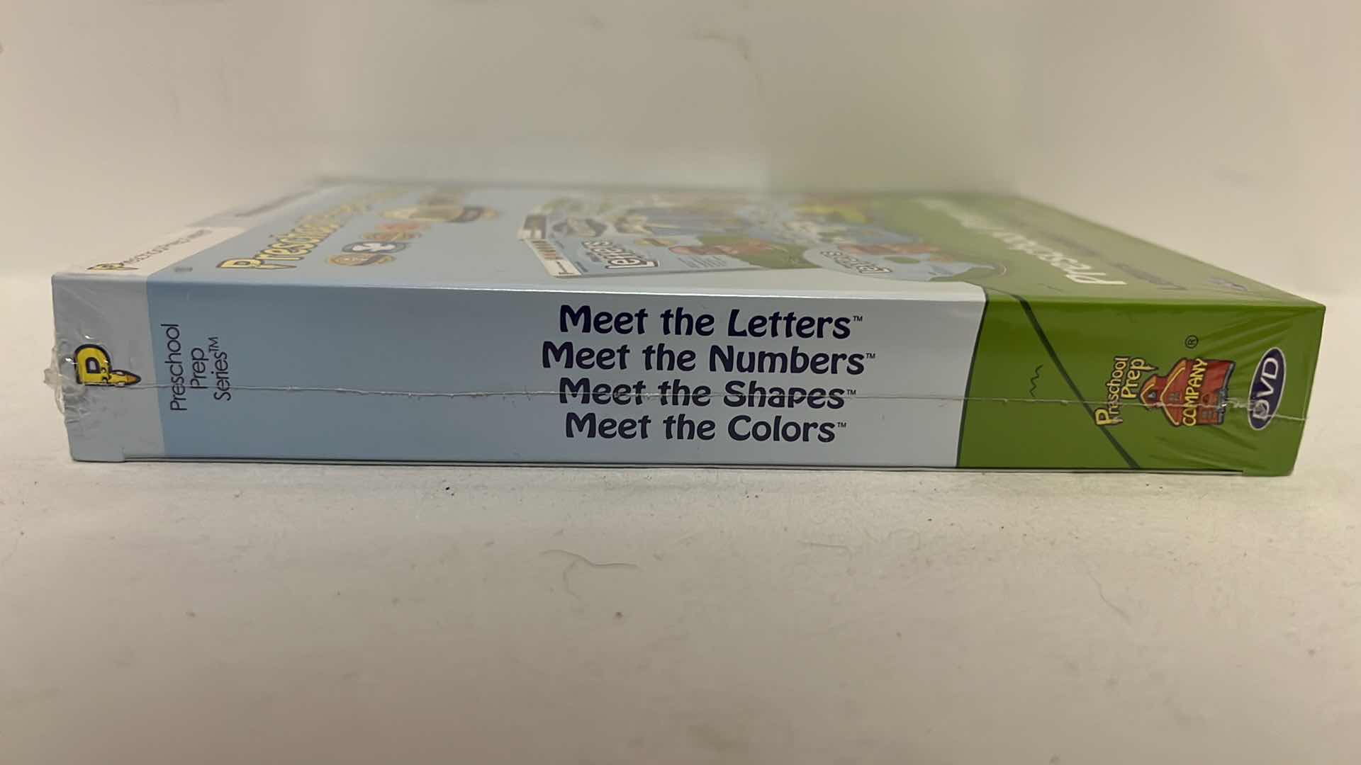 Photo 1 of PRESCHOOL PREP COMPANY PRESCHOOL PREP PACK 4 DVDS LETTERS NUMBERS SHAPES COLORS ENGLISH/SPANISH