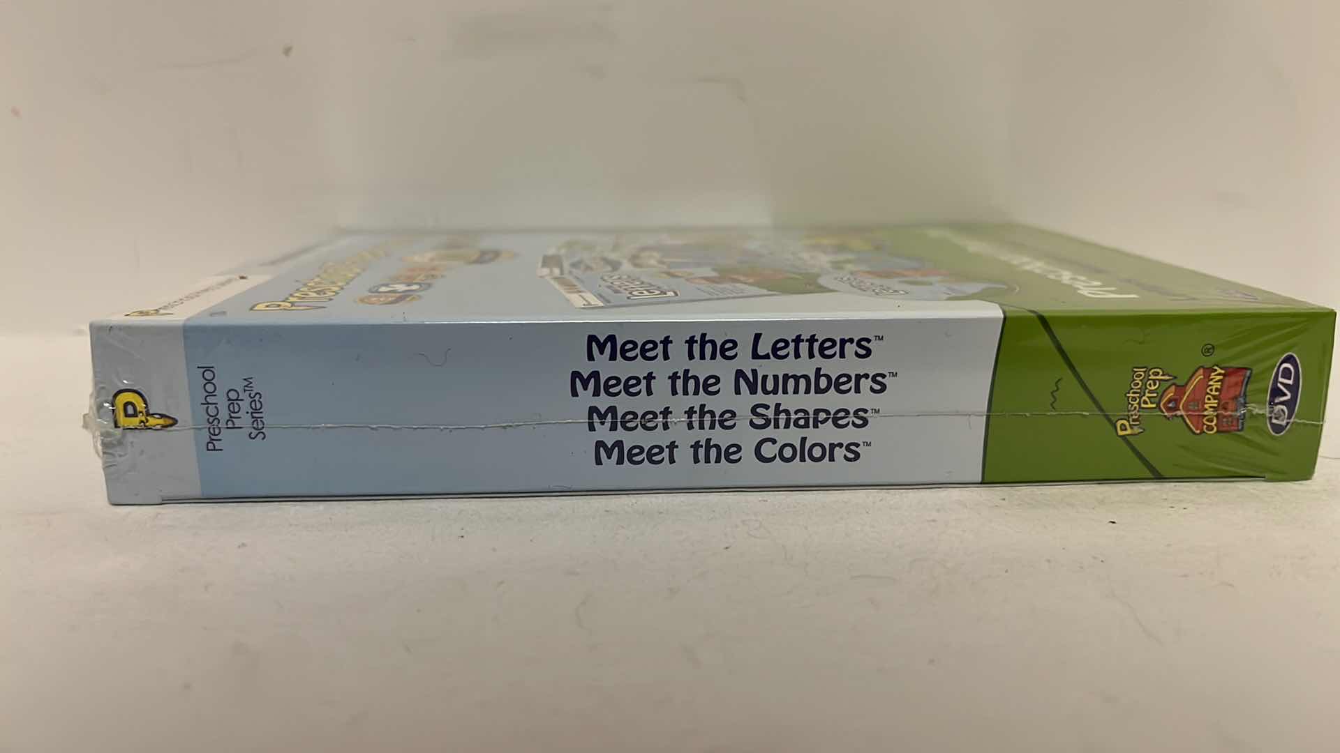 Photo 1 of PRESCHOOL PREP COMPANY PRESCHOOL PREP PACK 4 DVDS LETTERS NUMBERS SHAPES COLORS ENGLISH/SPANISH