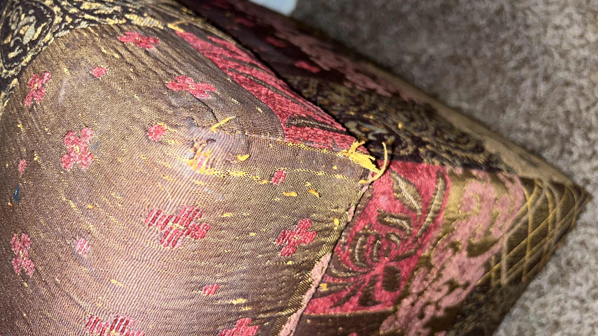 Photo 7 of HINGED STORAGE OTTOMAN 18  ” X 18” H17”