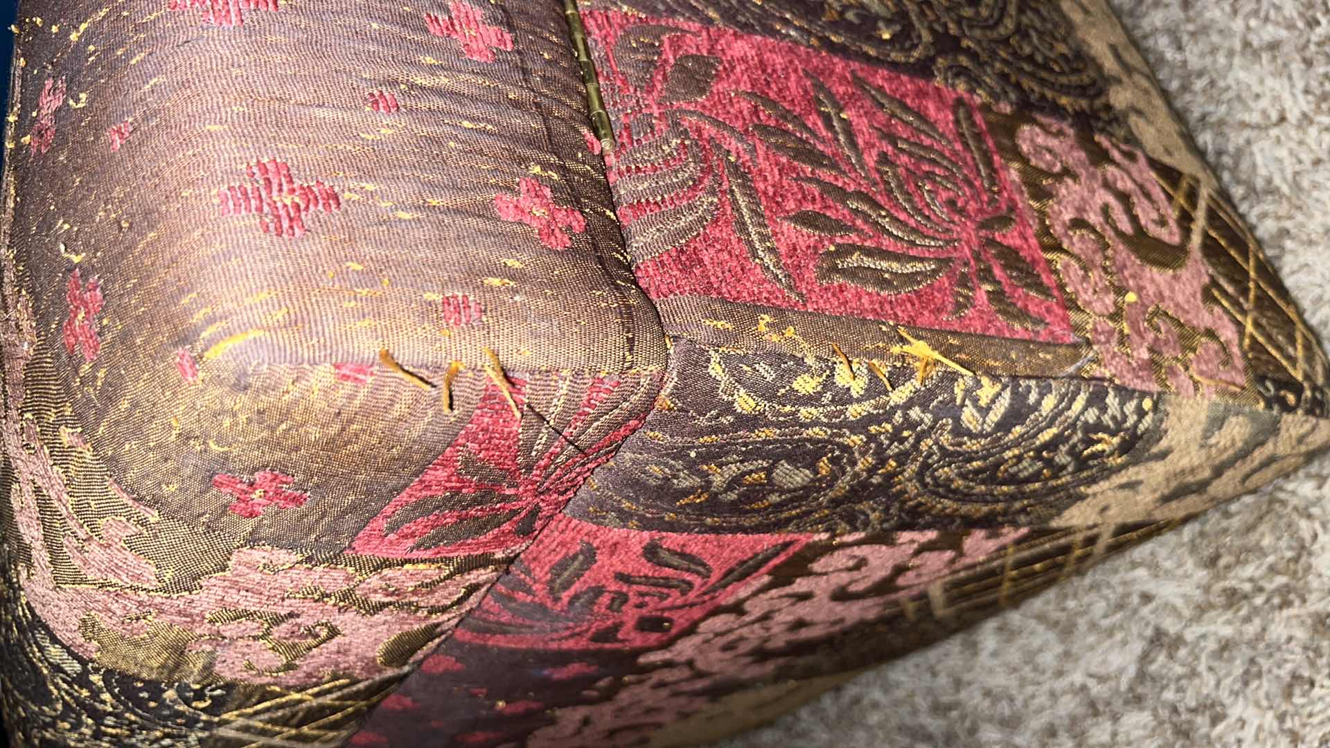 Photo 1 of HINGED STORAGE OTTOMAN 18” X 18” H17”