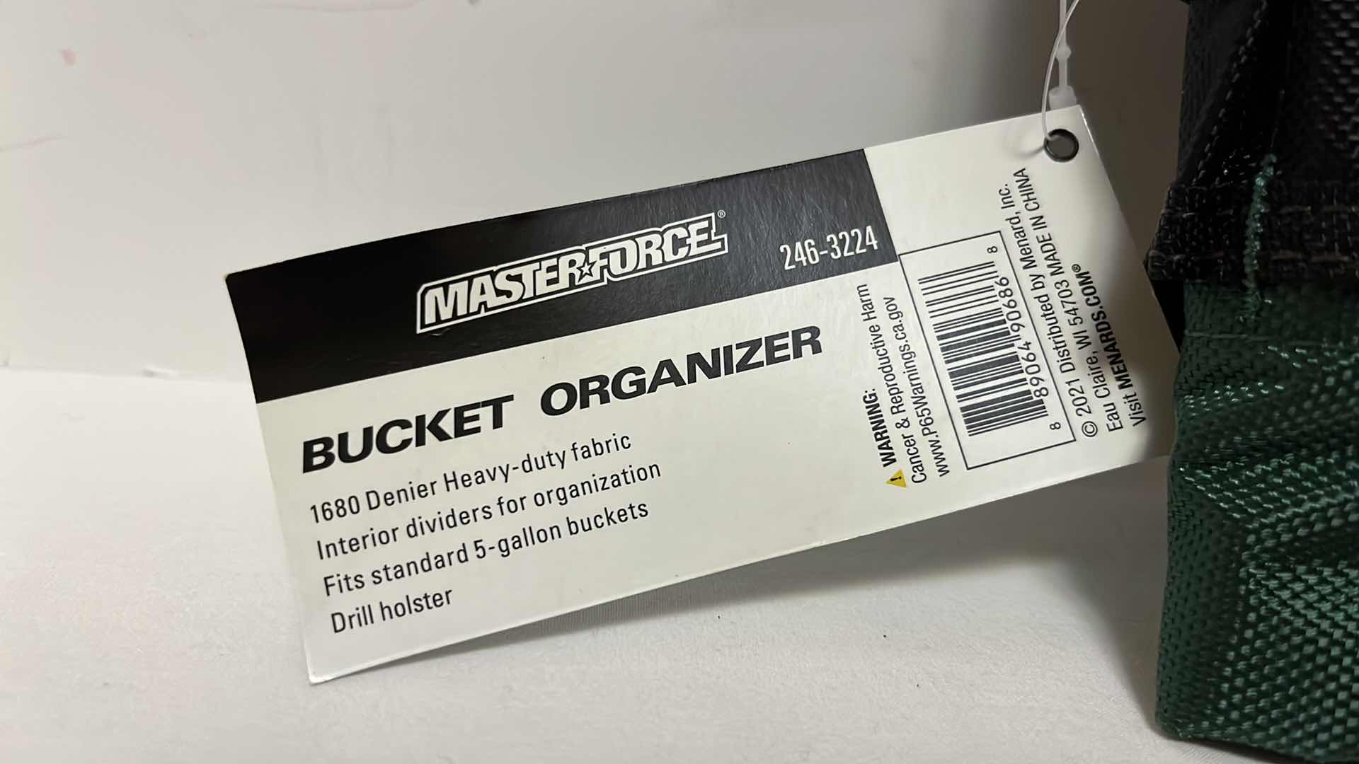 Photo 1 of NEW MASTER-FORCE BUCKET ORGANIZER MODEL 246-3224 (3)