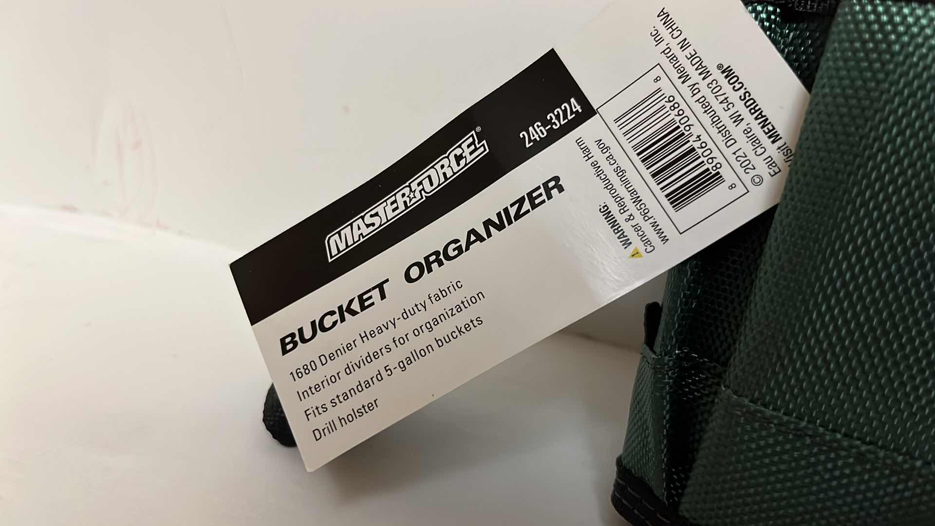 Photo 1 of NEW MASTER-FORCE BUCKET ORGANIZER MODEL 246-3224 (3)
