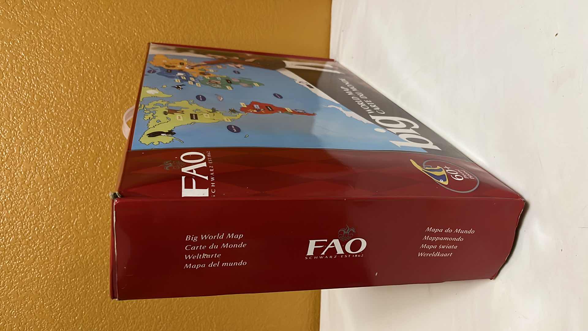 Photo 1 of NEW FAO BIG WORLD MAP 60+ PIECES