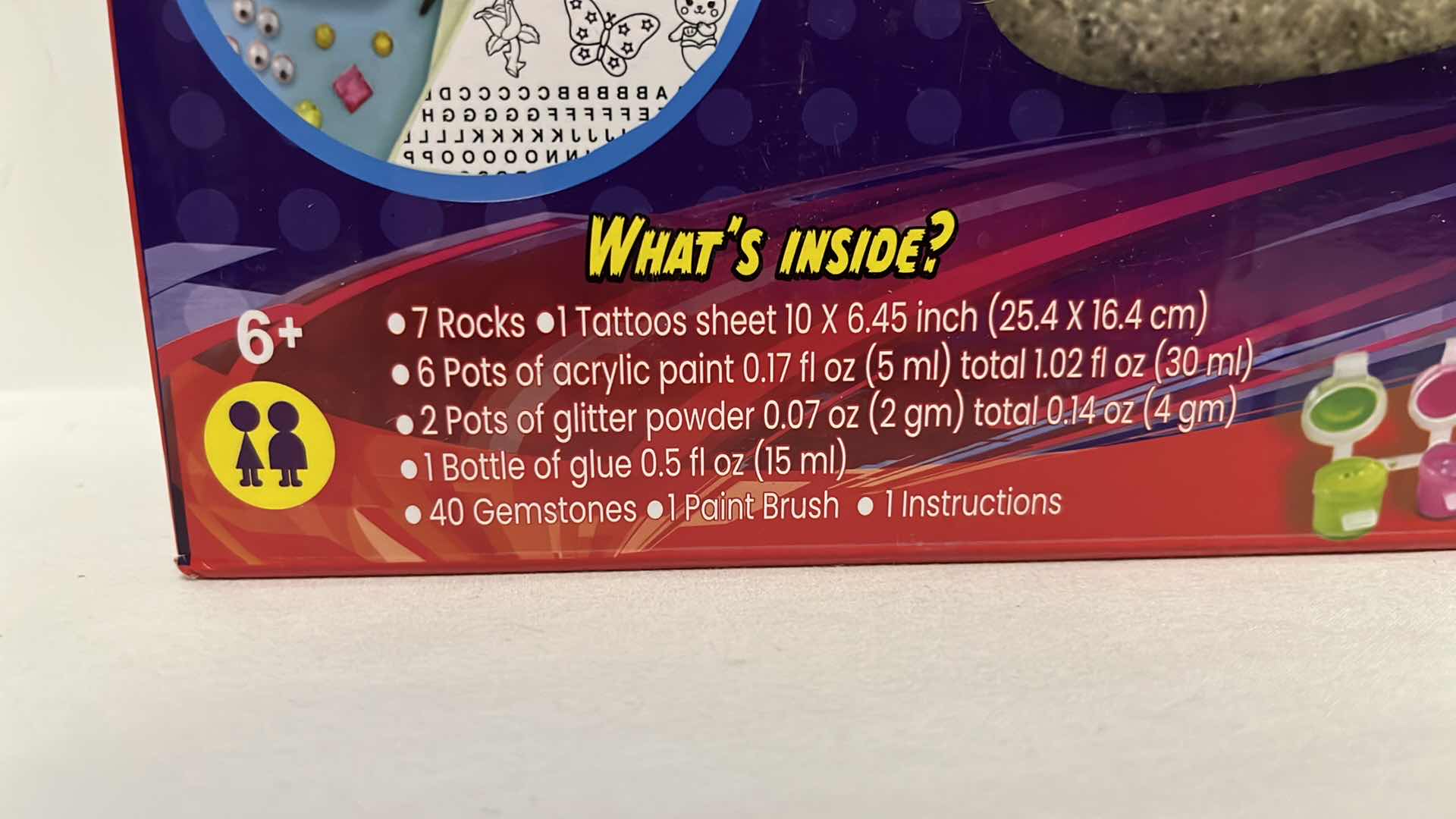 Photo 1 of NEW ROCK PAINTING KIT & NEW ELMER’S GLOW IN THE DARK SLIME KIT