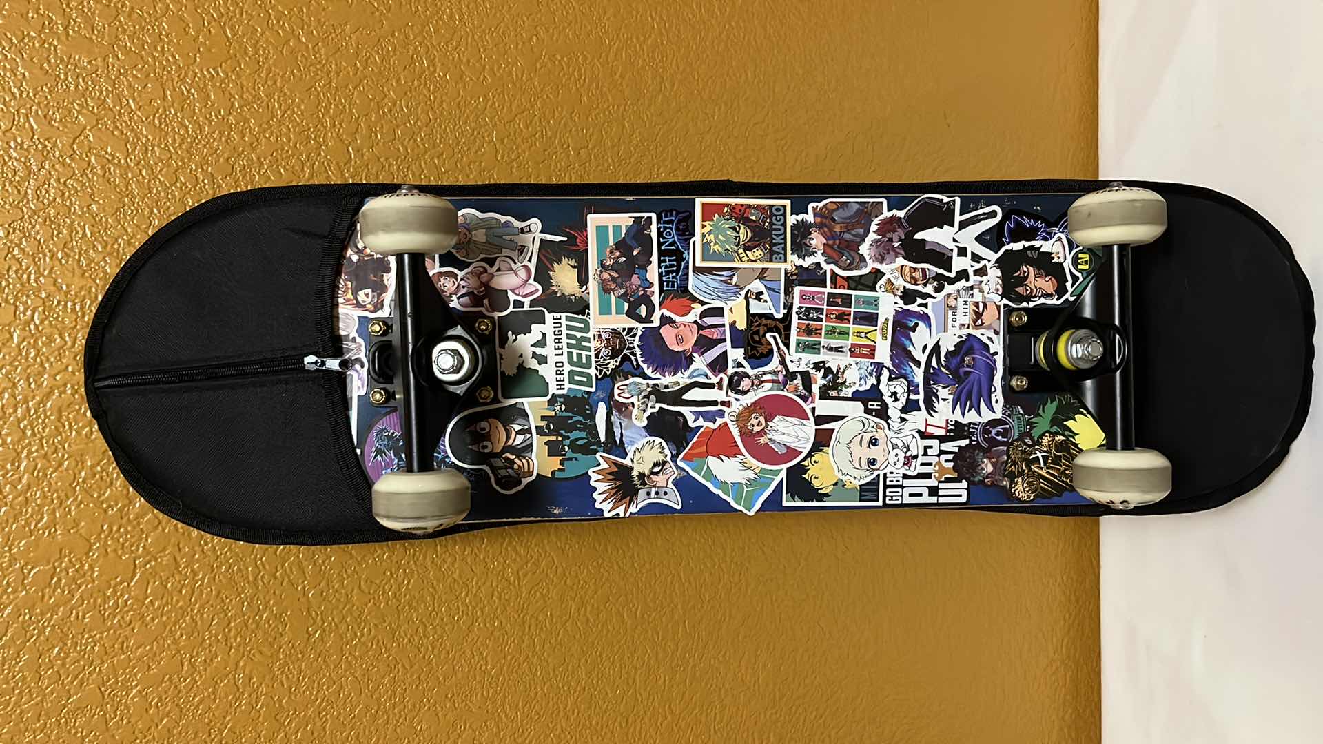 Photo 1 of BURNING SKATEBOARDS BRAND SKATEBOARD W CARRY CASE 8” X 32”