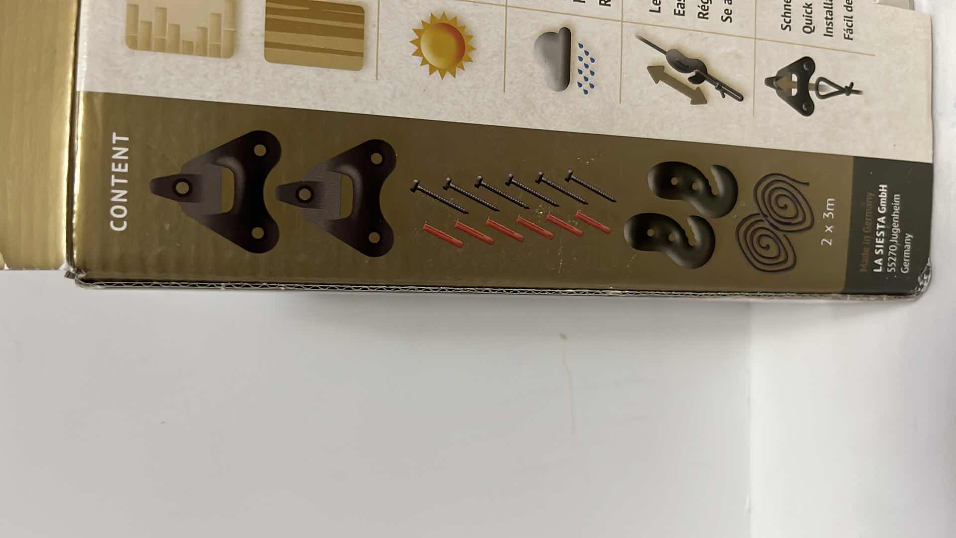 Photo 1 of NEW LA SIESTA FIXING-SET UNIVERSAL ROPE, 440 MAX WEIGHT