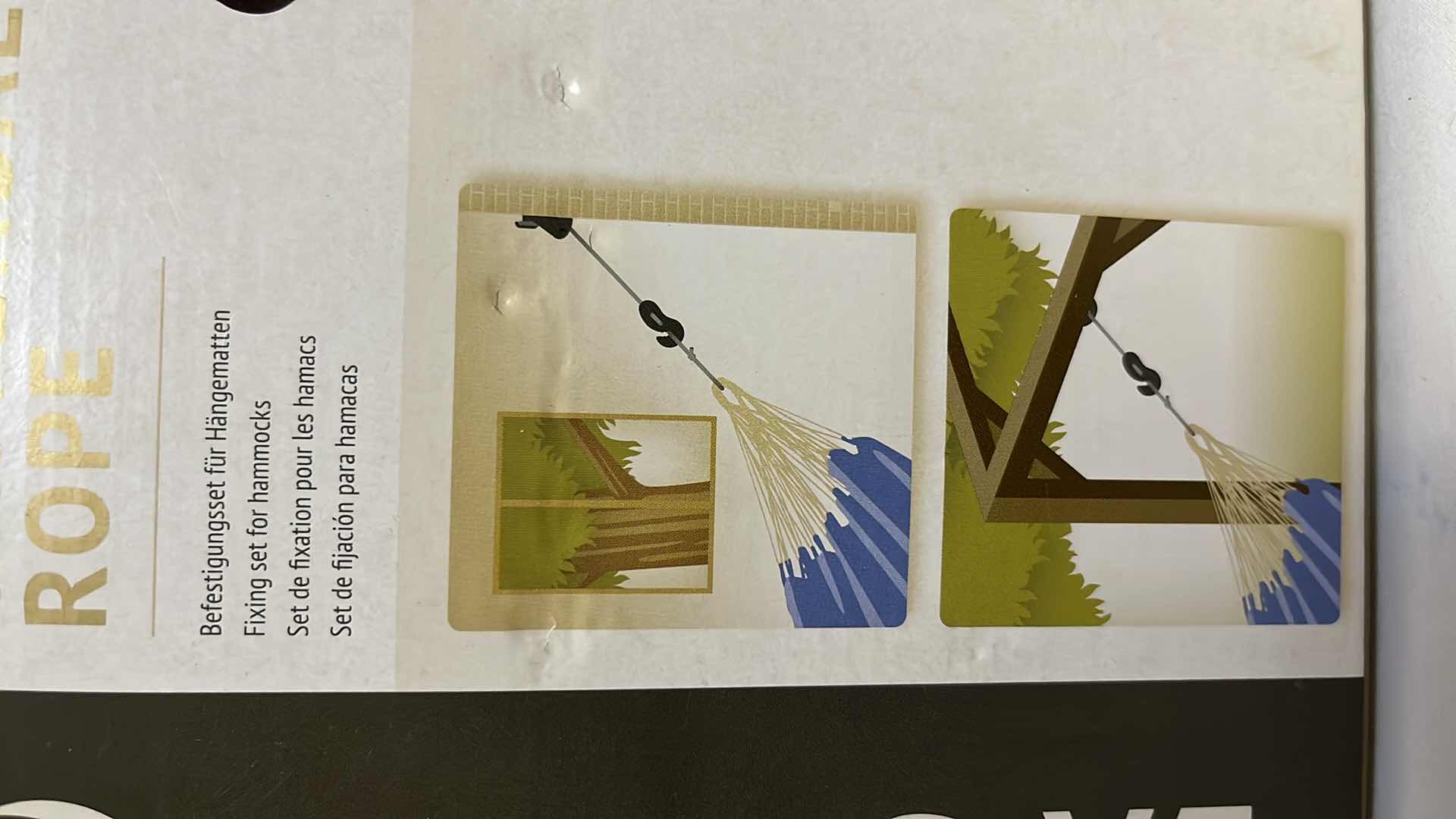 Photo 1 of NEW LA SIESTA FIXING-SET UNIVERSAL ROPE, 440 MAX WEIGHT