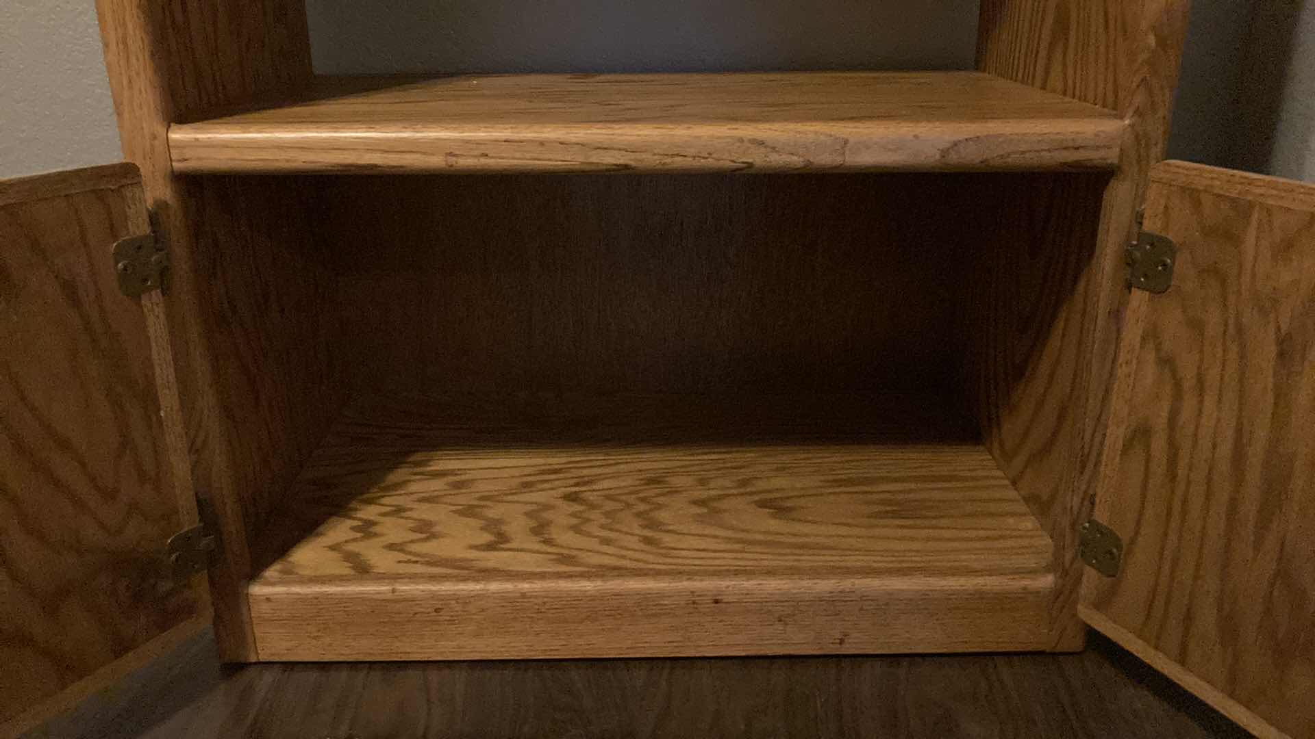 Photo 1 of VINTAGE OAK TV CONSOLE 30” X 16.5” H36.5”