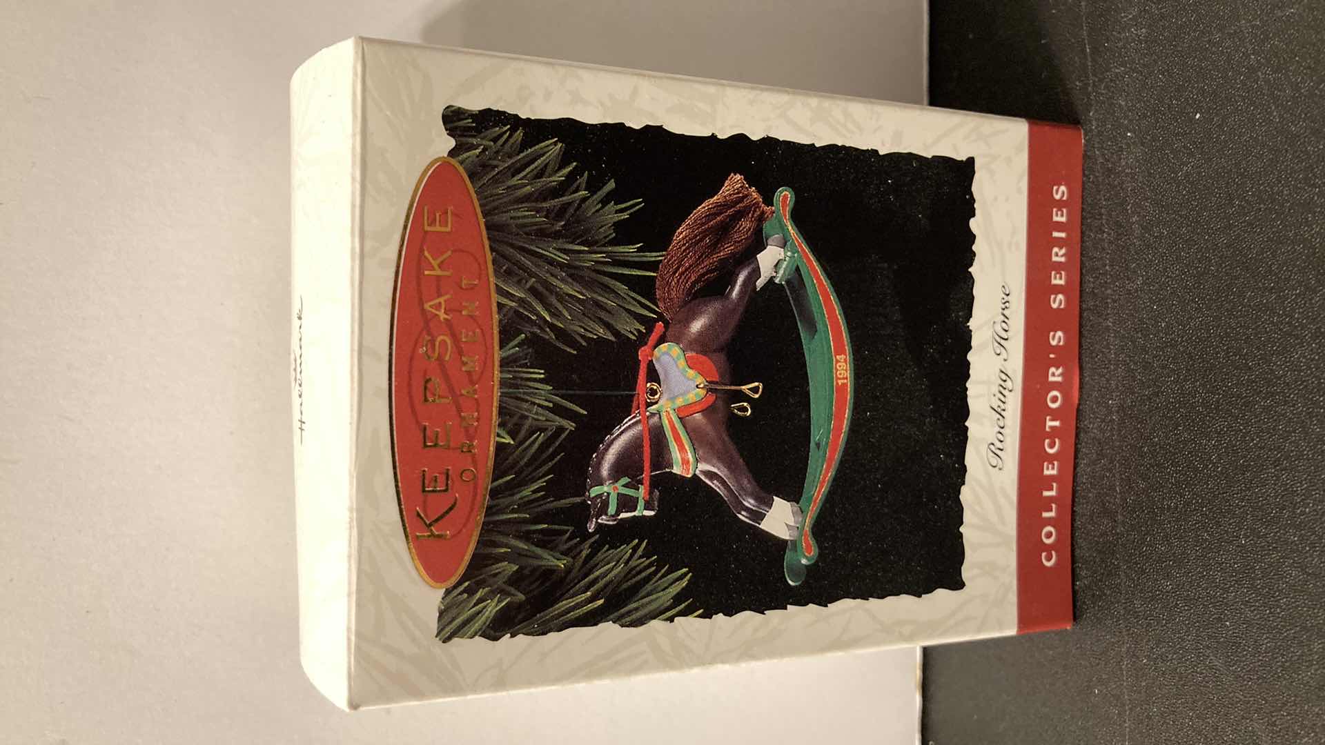 Photo 1 of NEW HALLMARK KEEPSAKE ROCKING HORSE COLLECTORS SERIES ORNAMENTS (2)