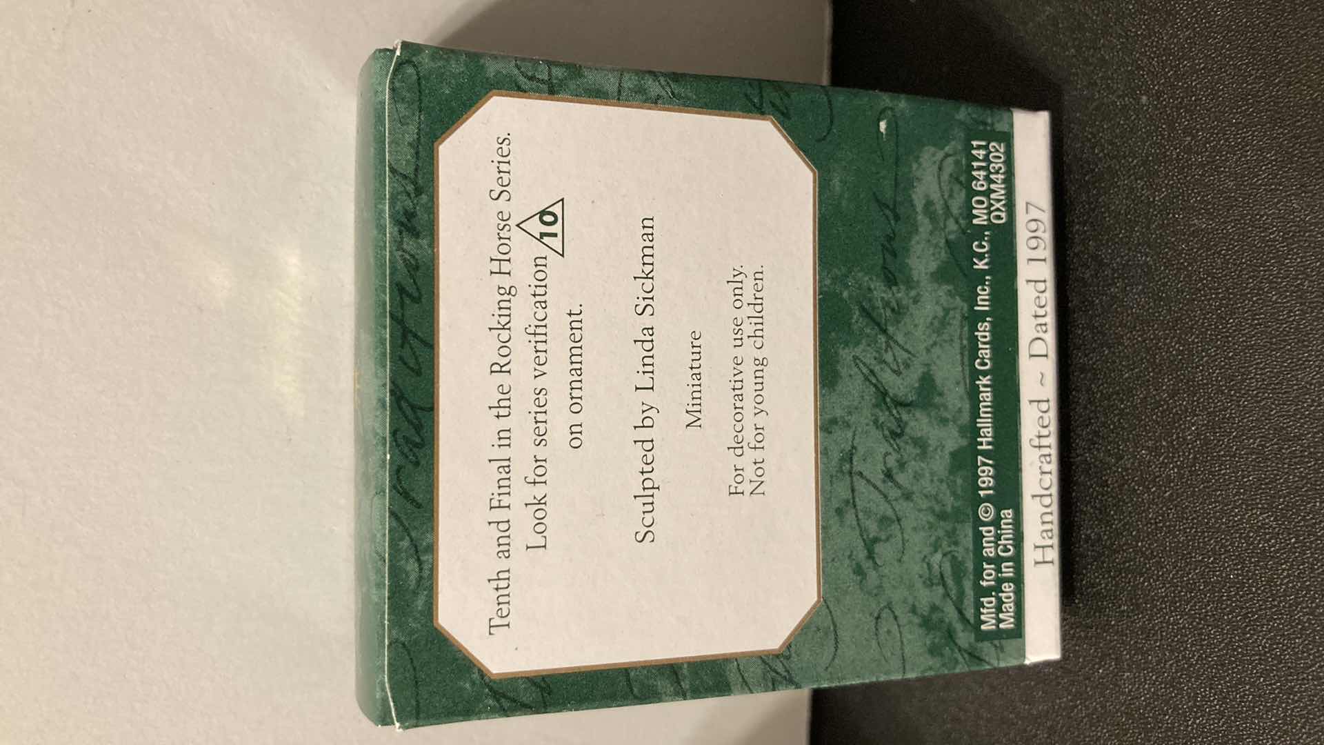 Photo 1 of NEW HALLMARK KEEPSAKE ROCKING HORSE COLLECTORS SERIES ORNAMENTS (3)